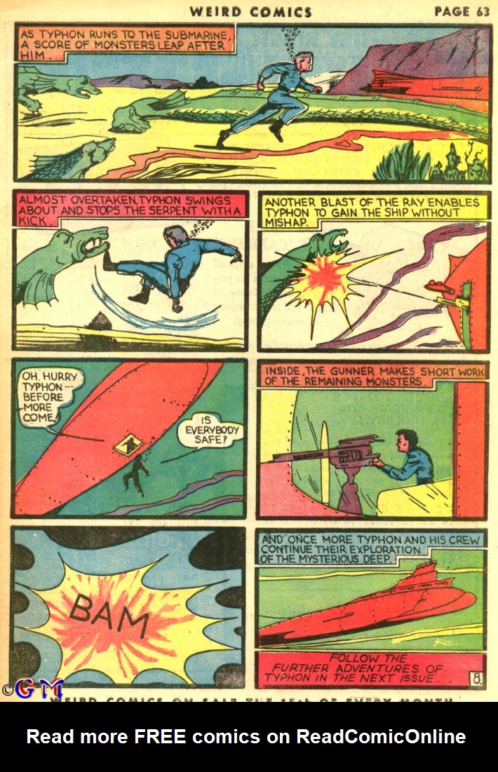 Read online Weird Comics comic -  Issue #3 - 65