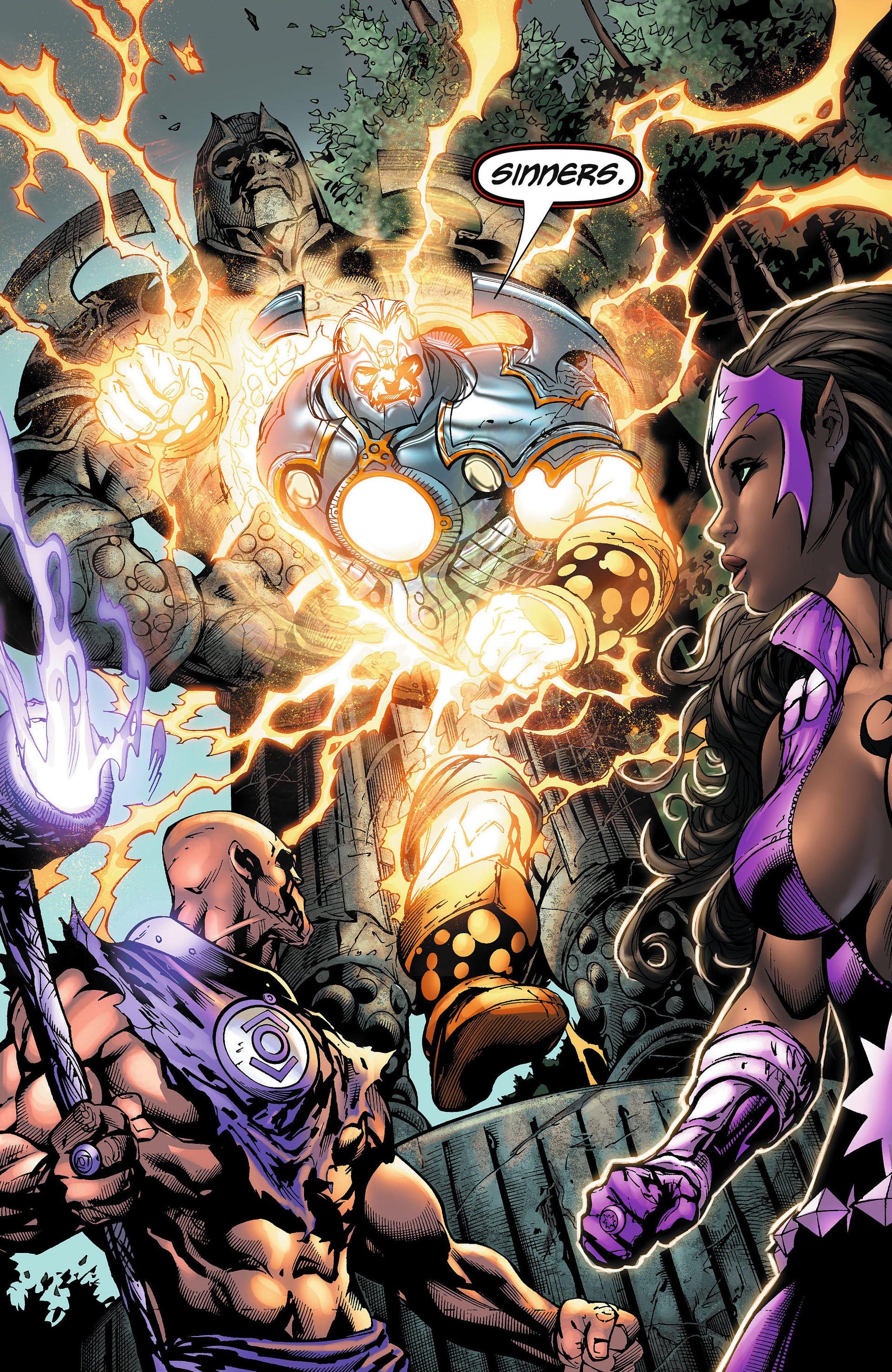 Read online Green Lantern: New Guardians comic -  Issue #6 - 8