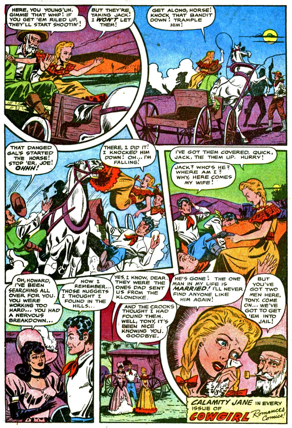 Read online Cowgirl Romances (1950) comic -  Issue #3 - 37