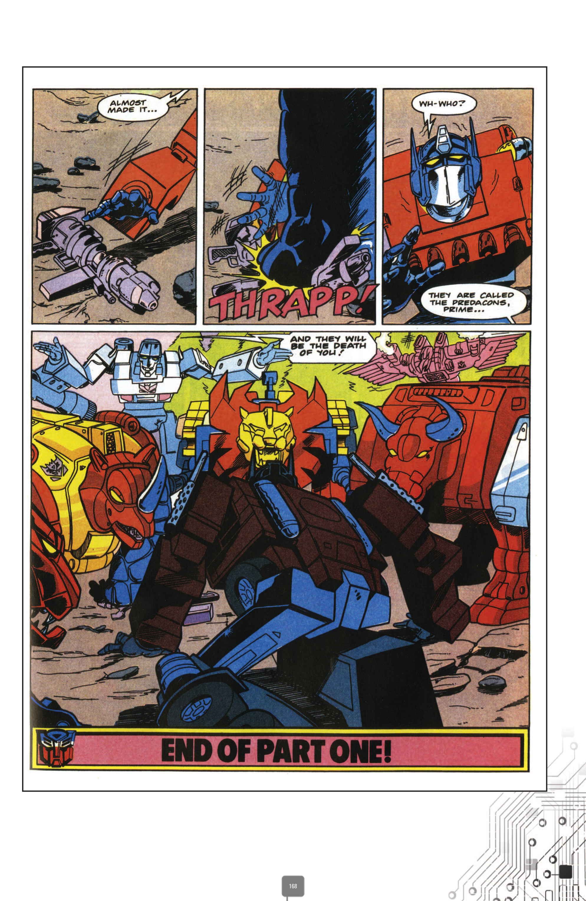 Read online The Transformers Classics UK comic -  Issue # TPB 3 - 169