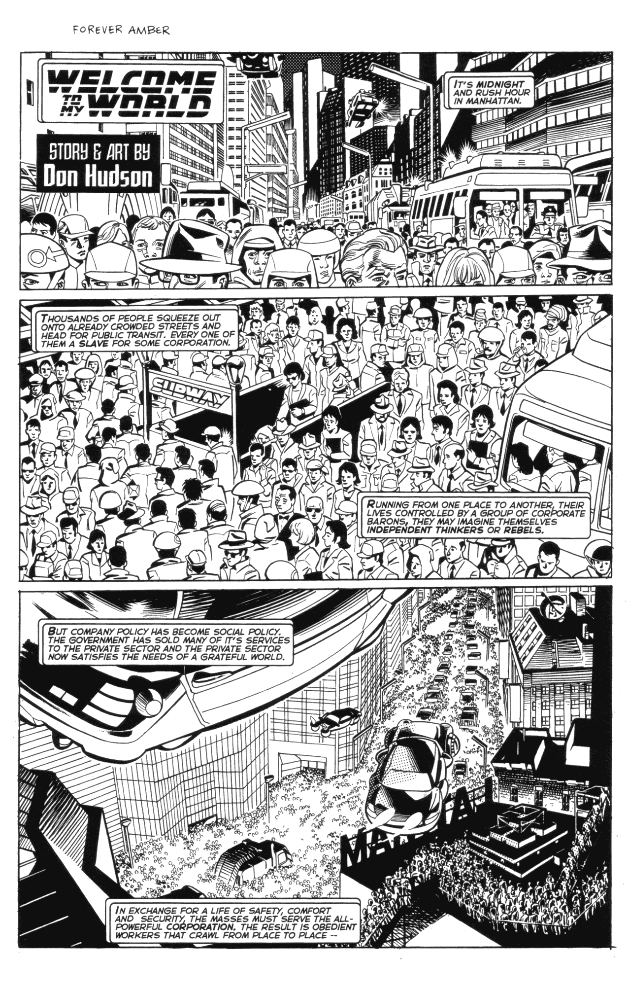 Read online Forever Amber comic -  Issue #1 - 3