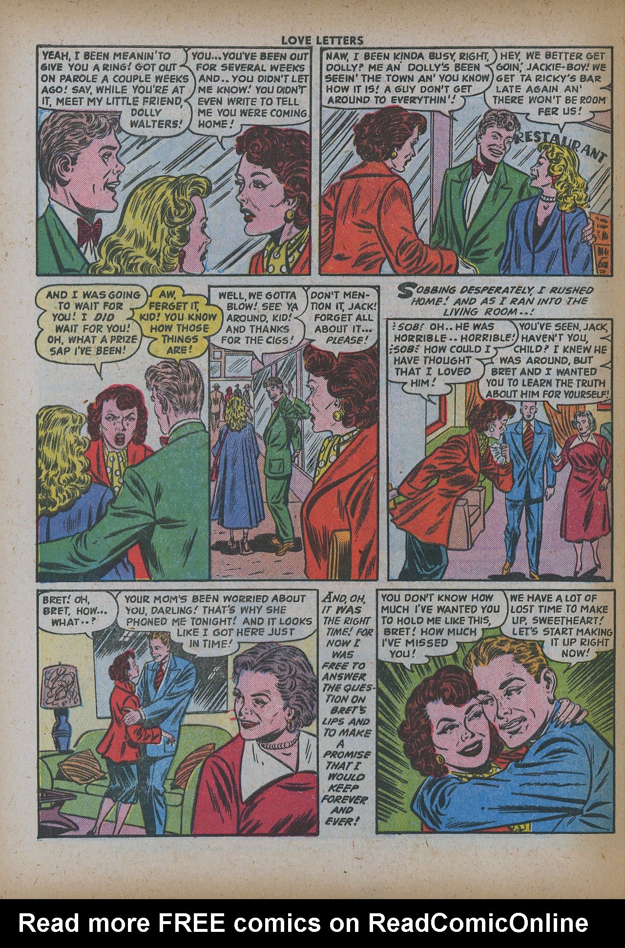 Read online Love Letters comic -  Issue #26 - 32