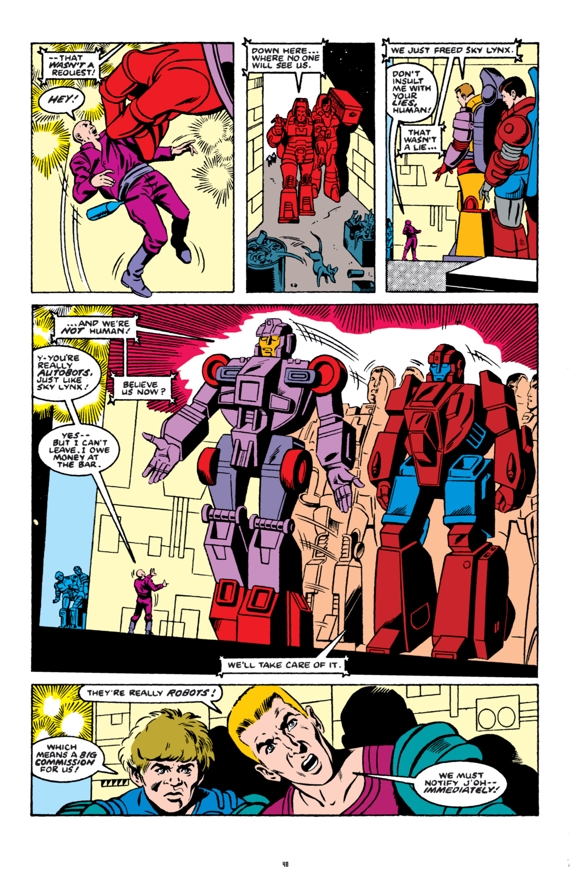Read online The Transformers Classics comic -  Issue # TPB 5 - 49