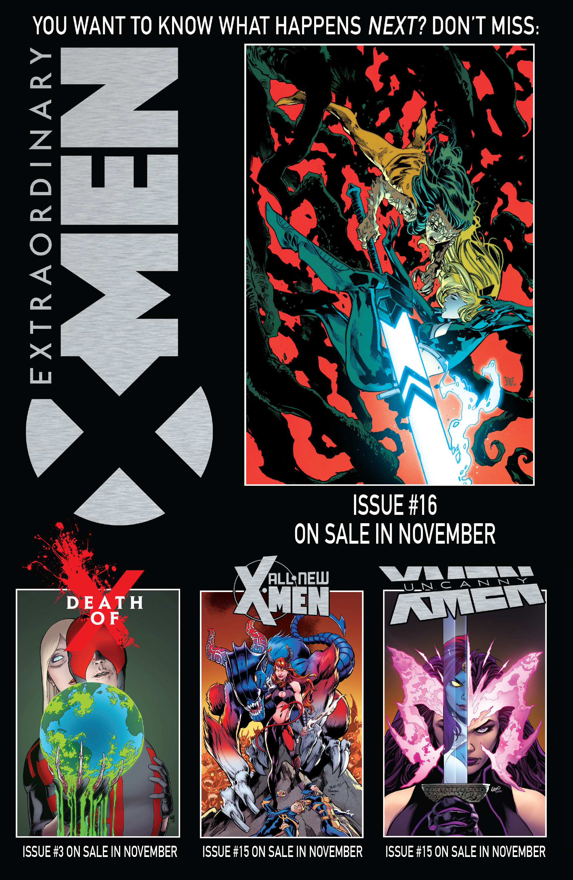 Read online Extraordinary X-Men comic -  Issue #15 - 22