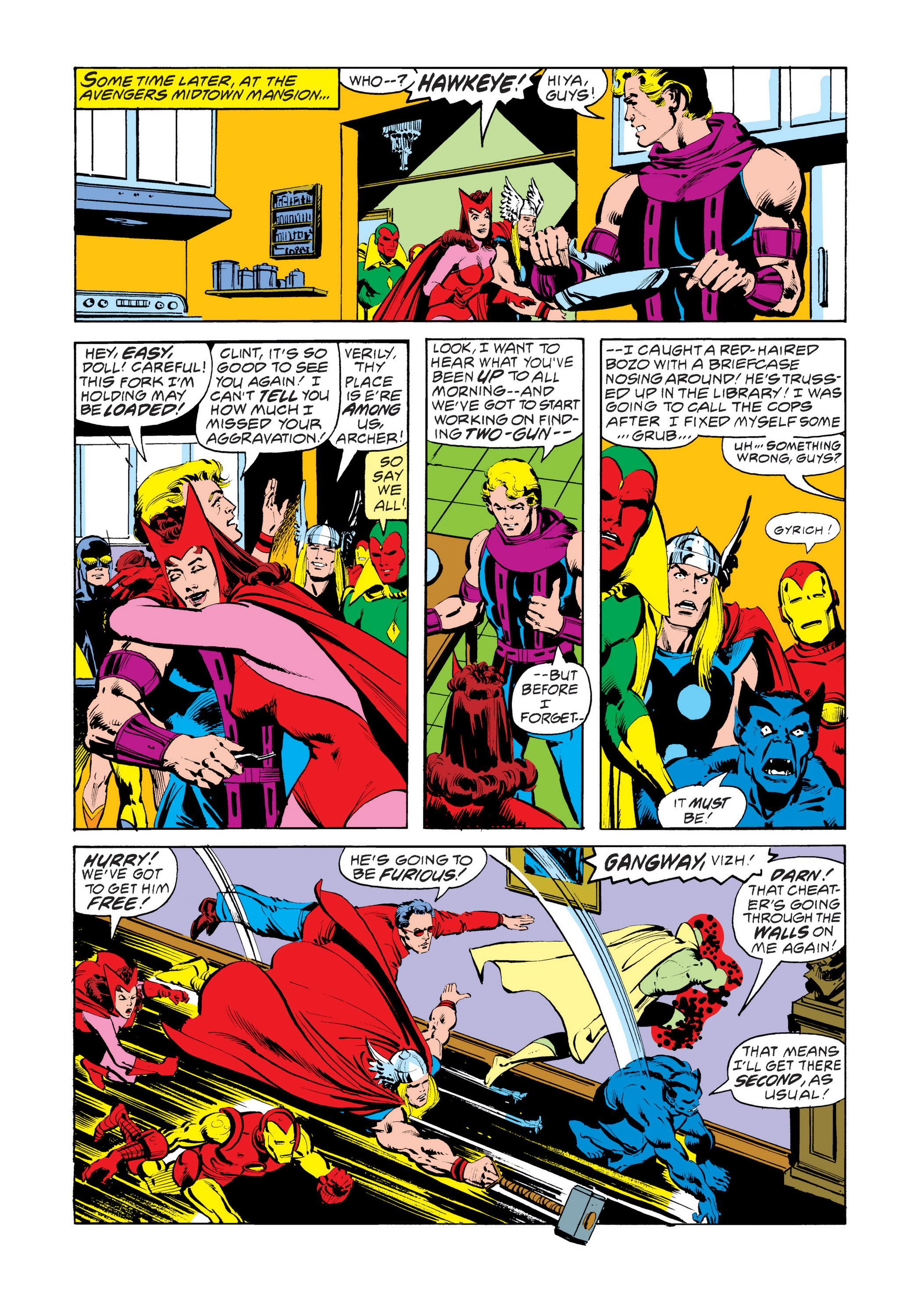 Read online Marvel Masterworks: The Avengers comic -  Issue # TPB 17 (Part 3) - 28