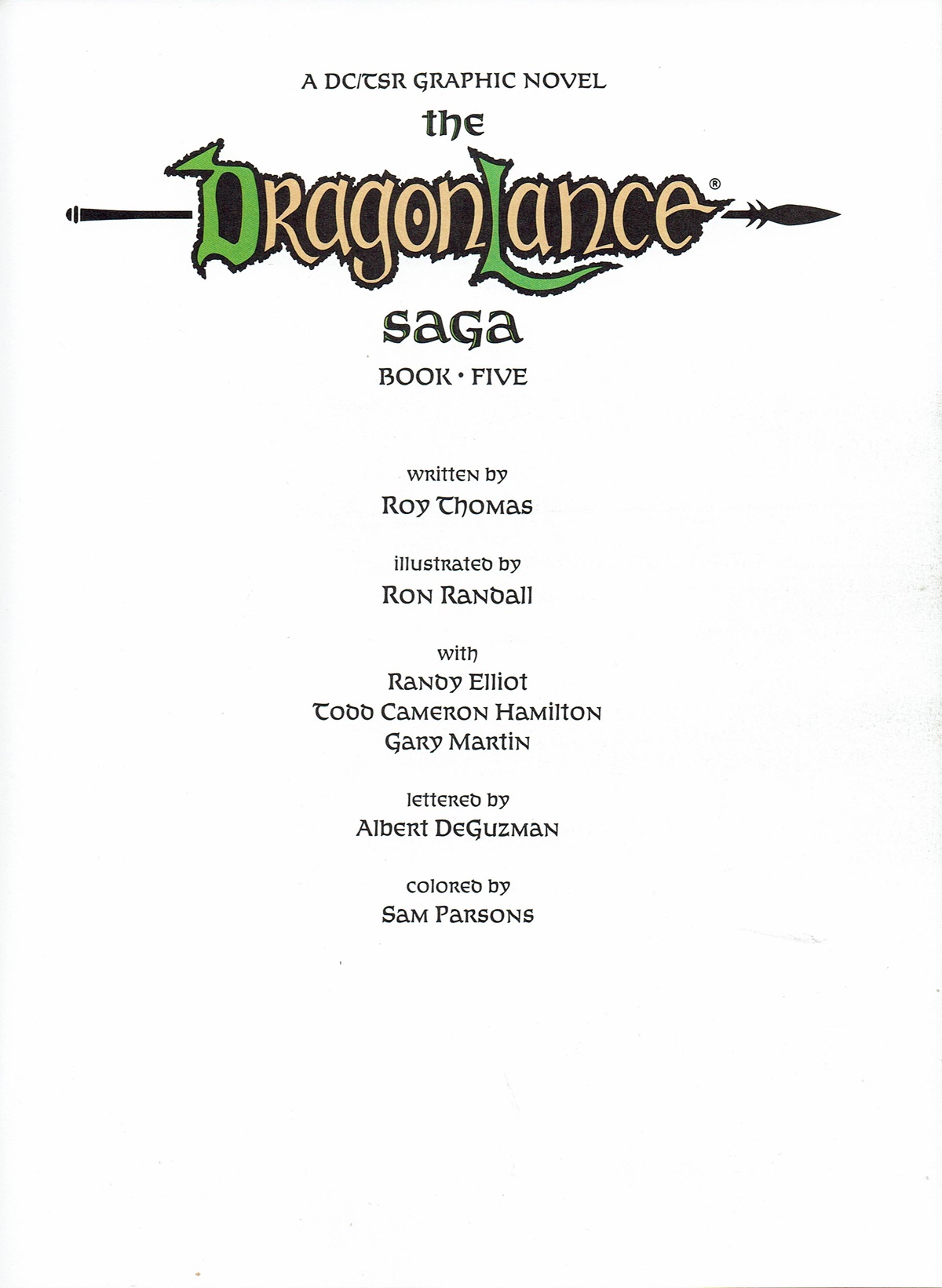 Read online Dragonlance Saga comic -  Issue #5 - 3