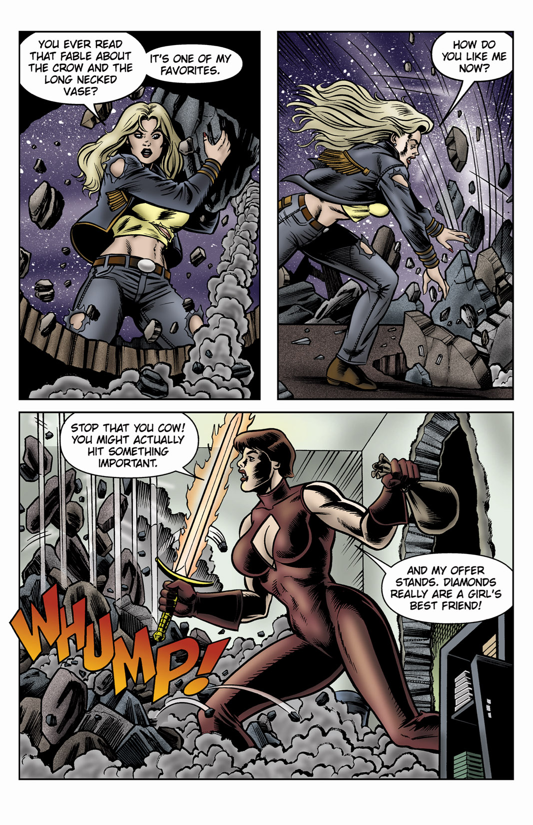 Read online SideChicks comic -  Issue #3 - 36