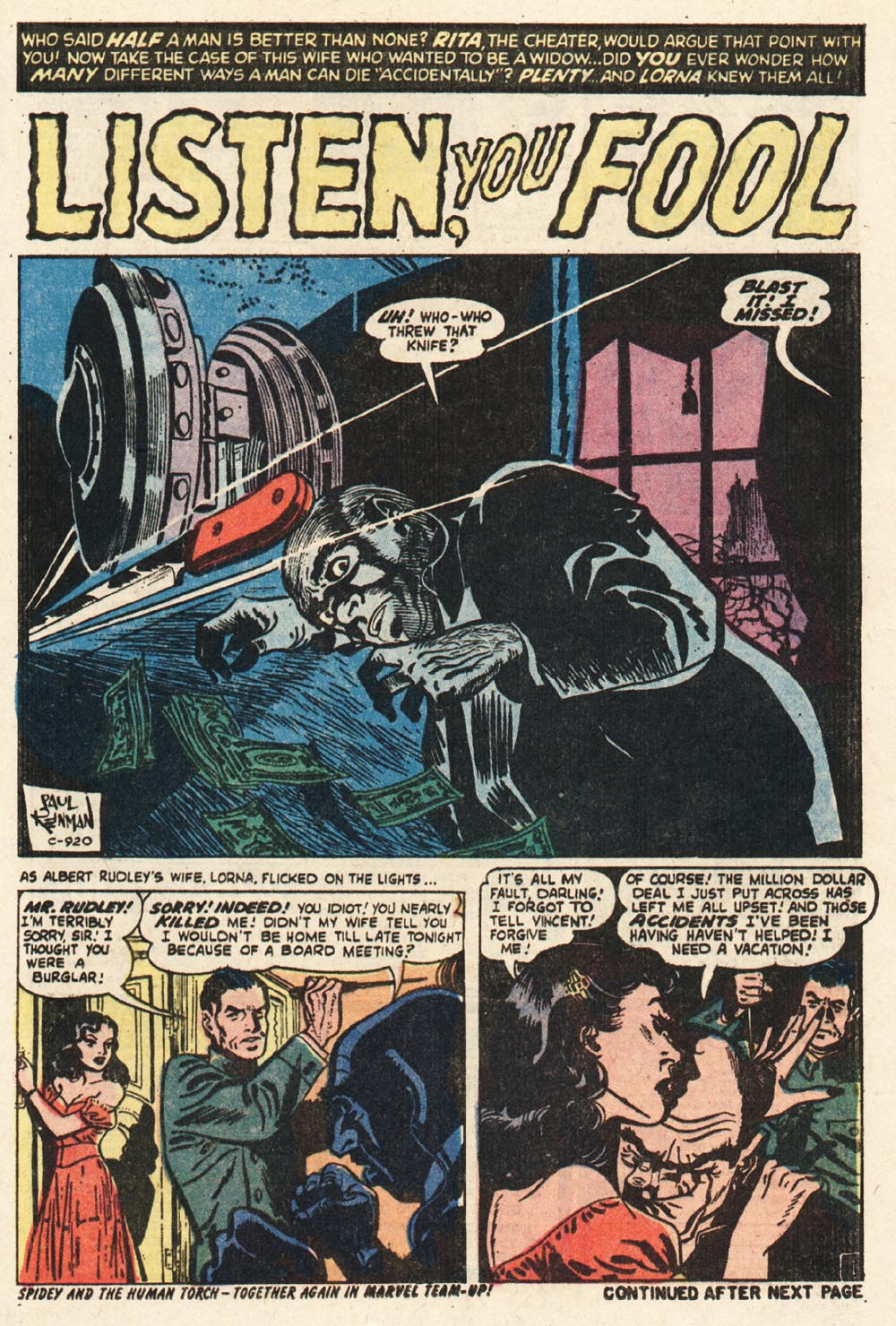 Read online Fear comic -  Issue #14 - 18
