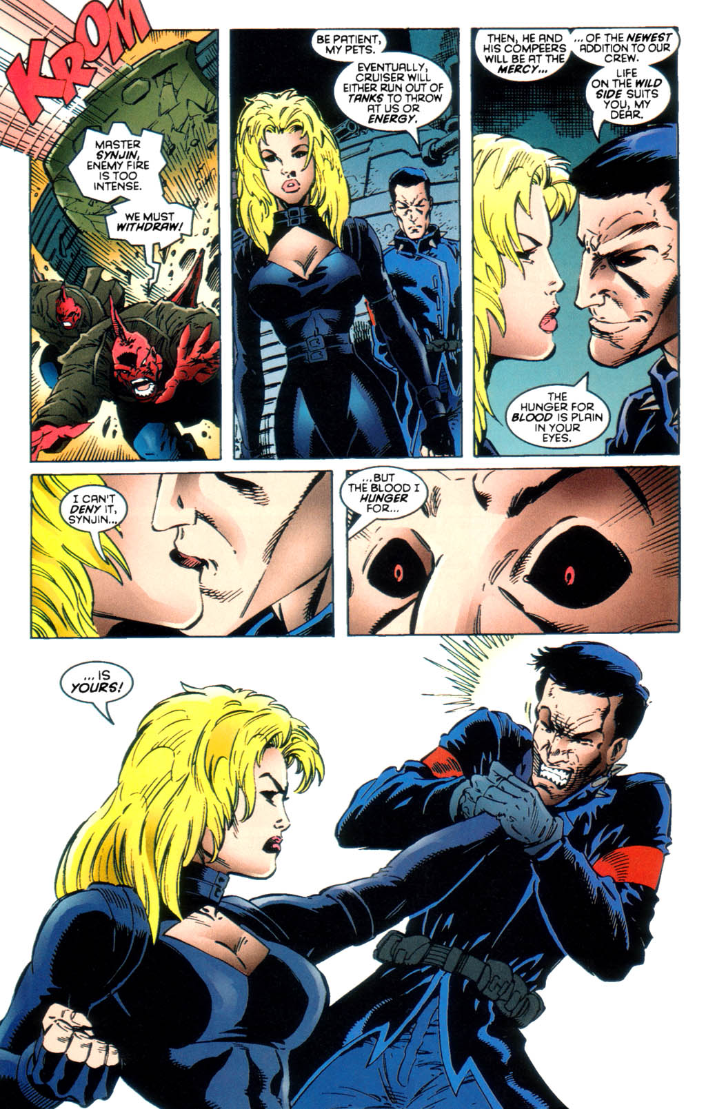 Read online Sovereign Seven comic -  Issue #33 - 17