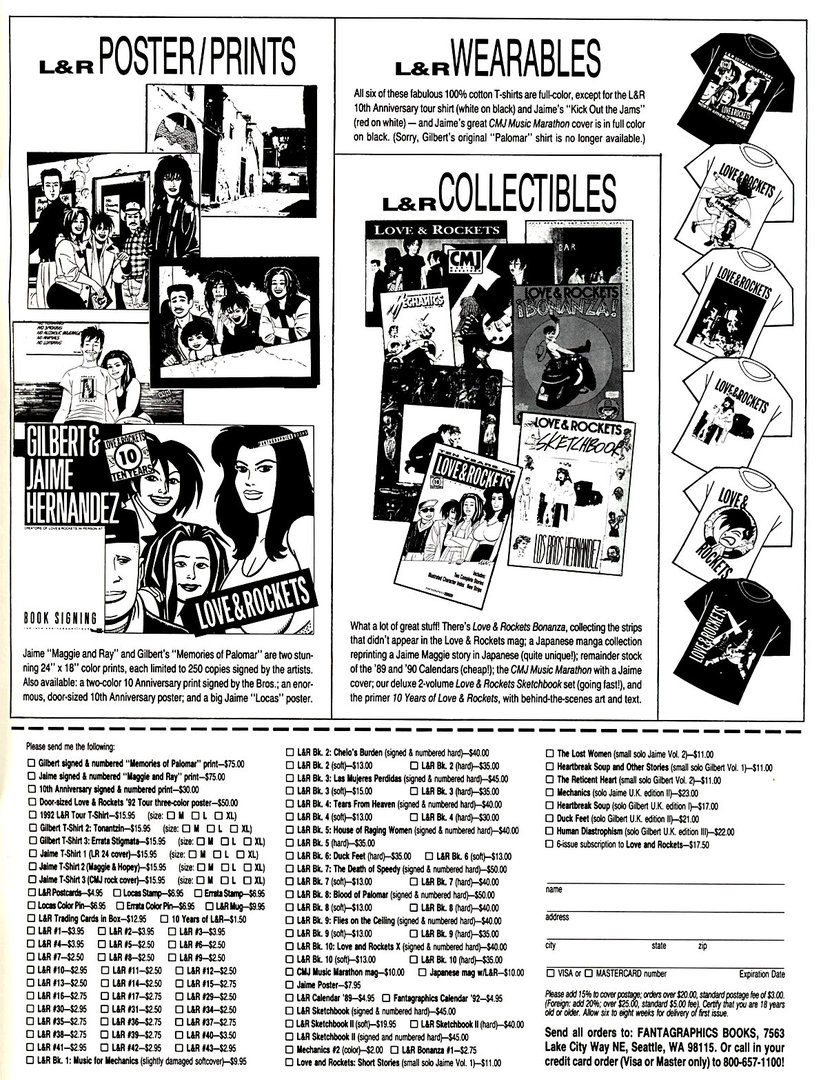 Read online Love and Rockets (1982) comic -  Issue #43 - 35