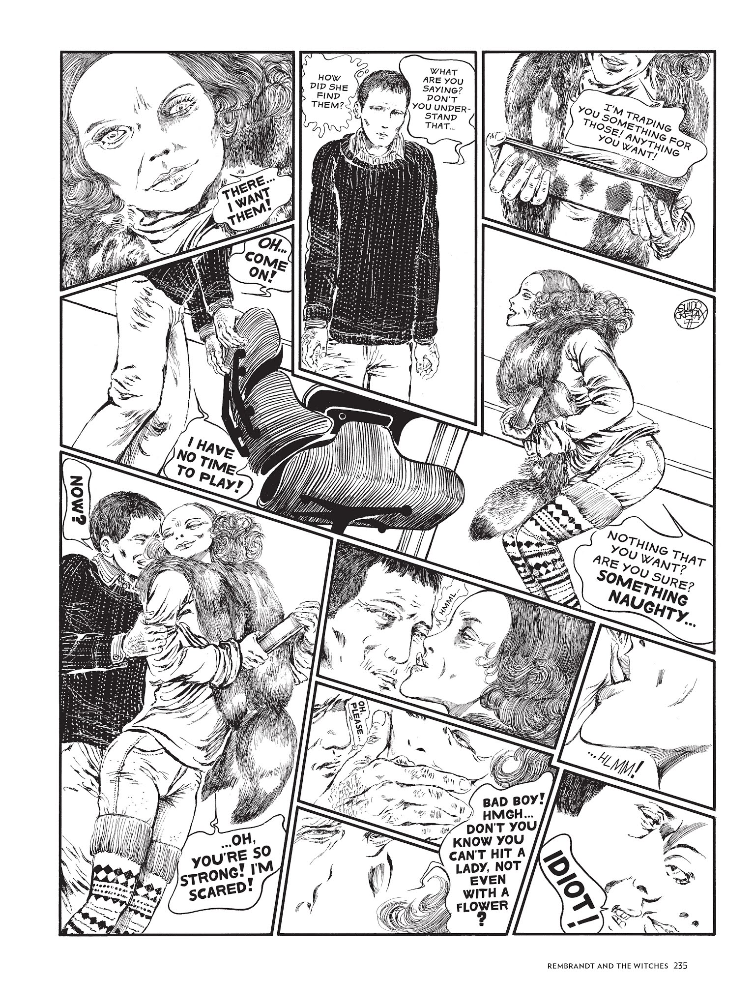 Read online The Complete Crepax comic -  Issue # TPB 3 - 224