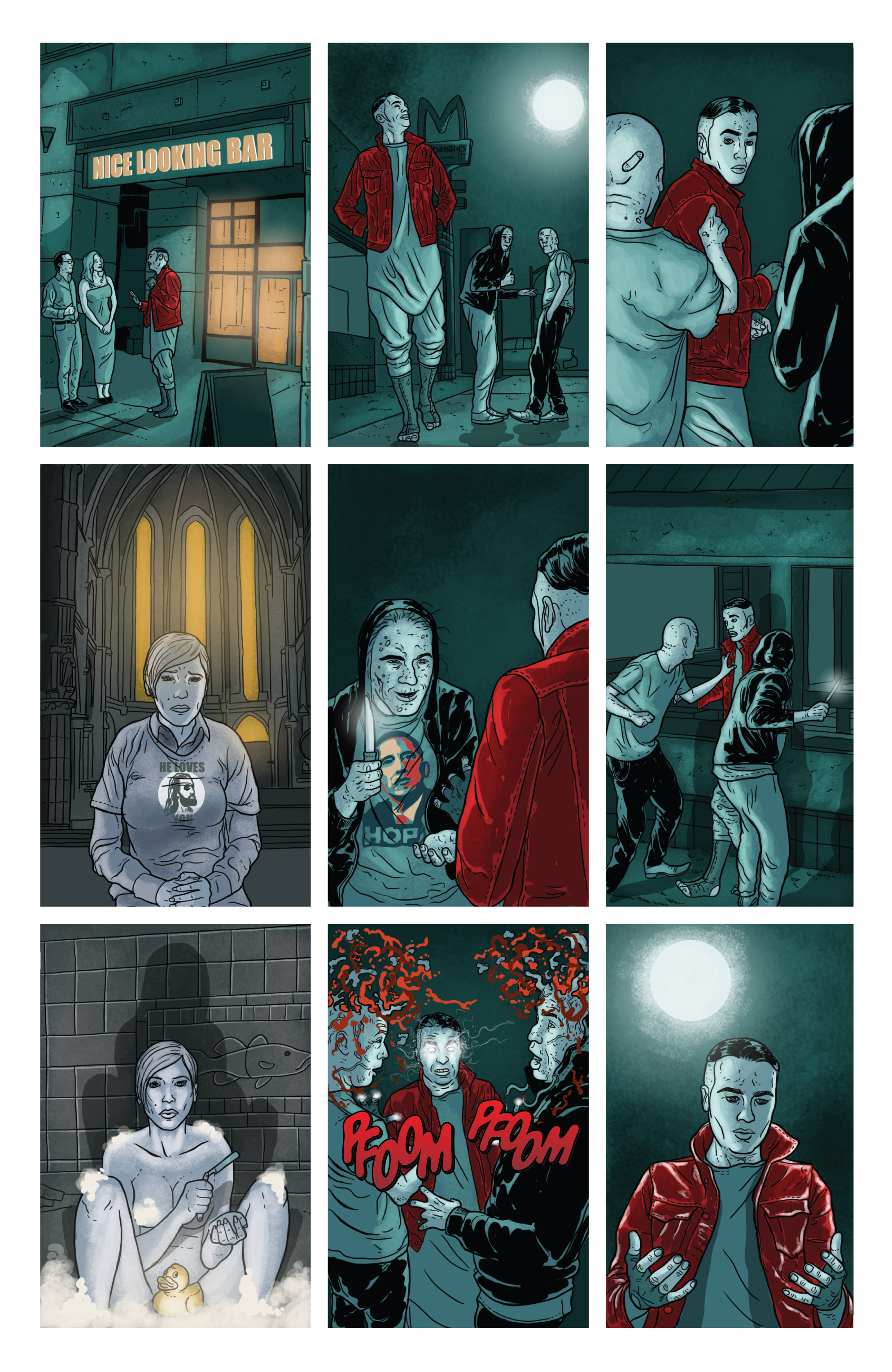 Read online Hot Damn comic -  Issue #3 - 4