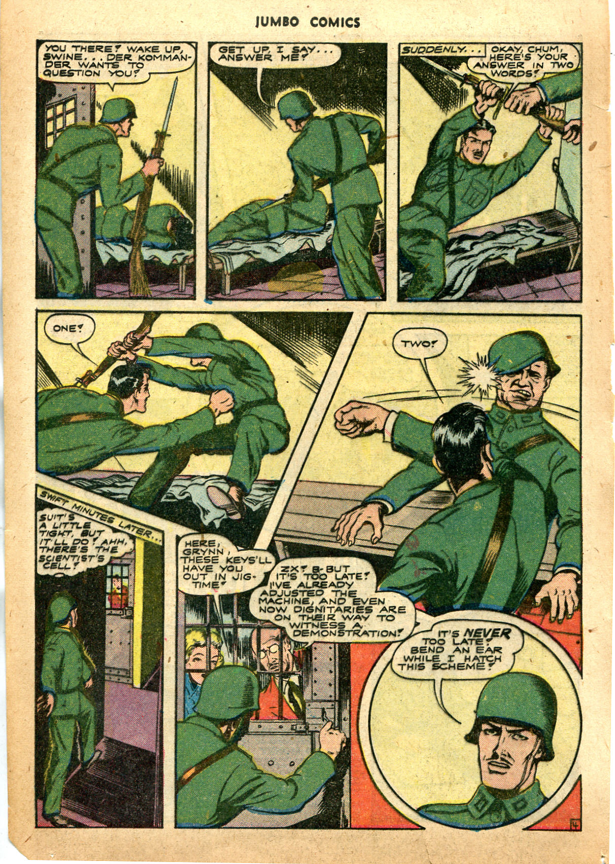 Read online Jumbo Comics comic -  Issue #62 - 19