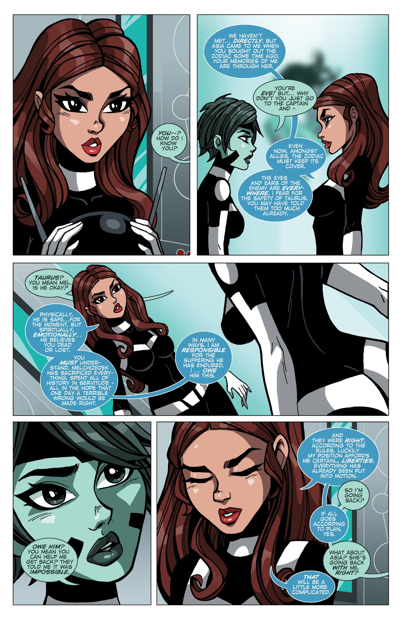 Read online [email protected]: The Blasphemy Throne comic -  Issue #2 - 21