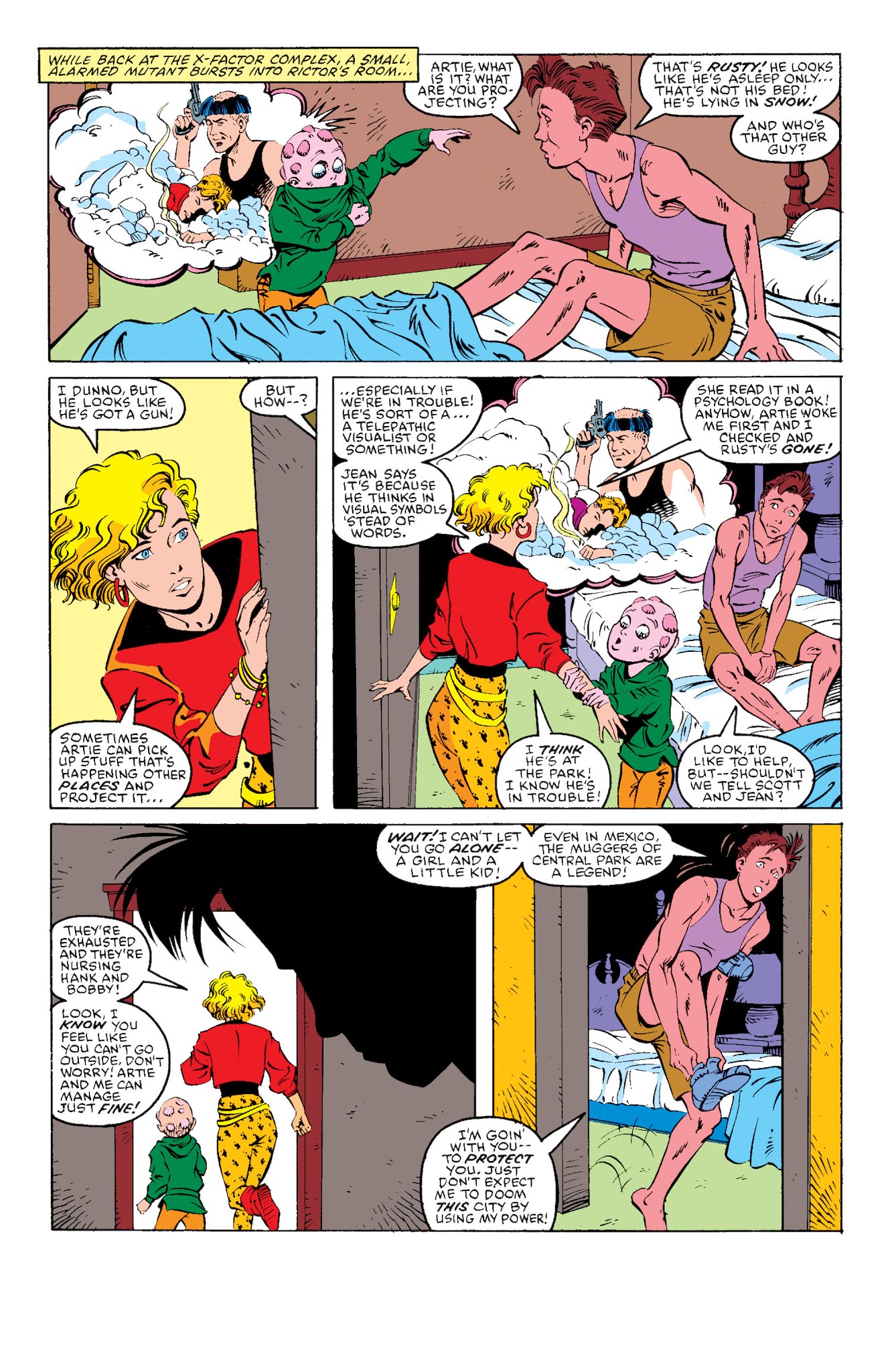 Read online X-Men: Fall of the Mutants comic -  Issue # TPB 2 (Part 1) - 64