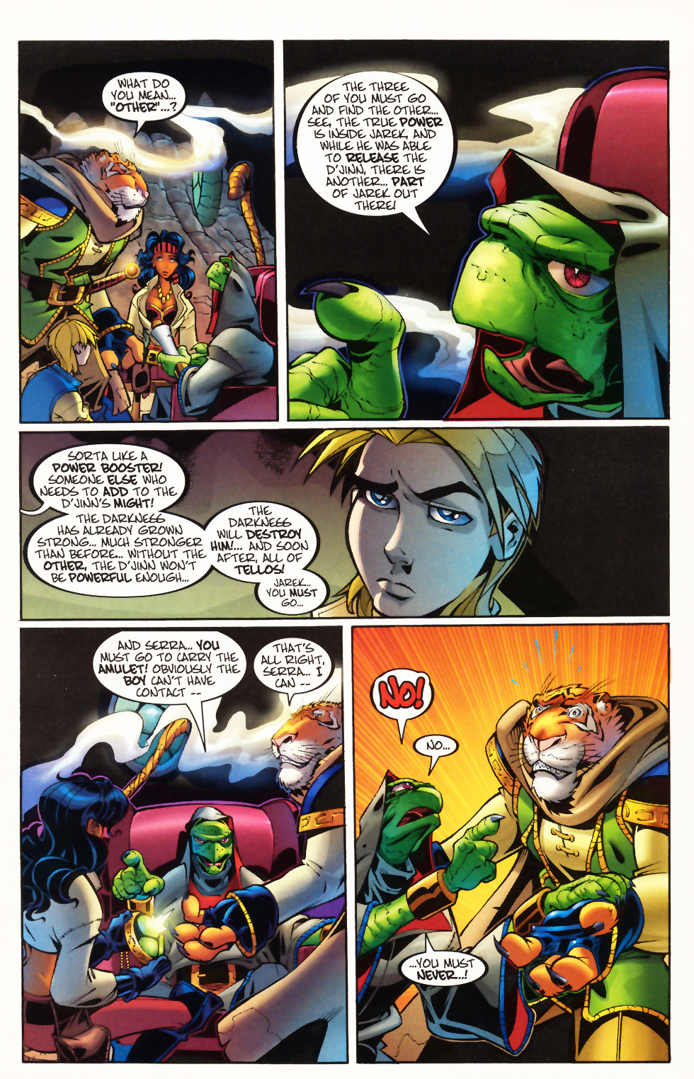 Read online Tellos (1999) comic -  Issue #3 - 7