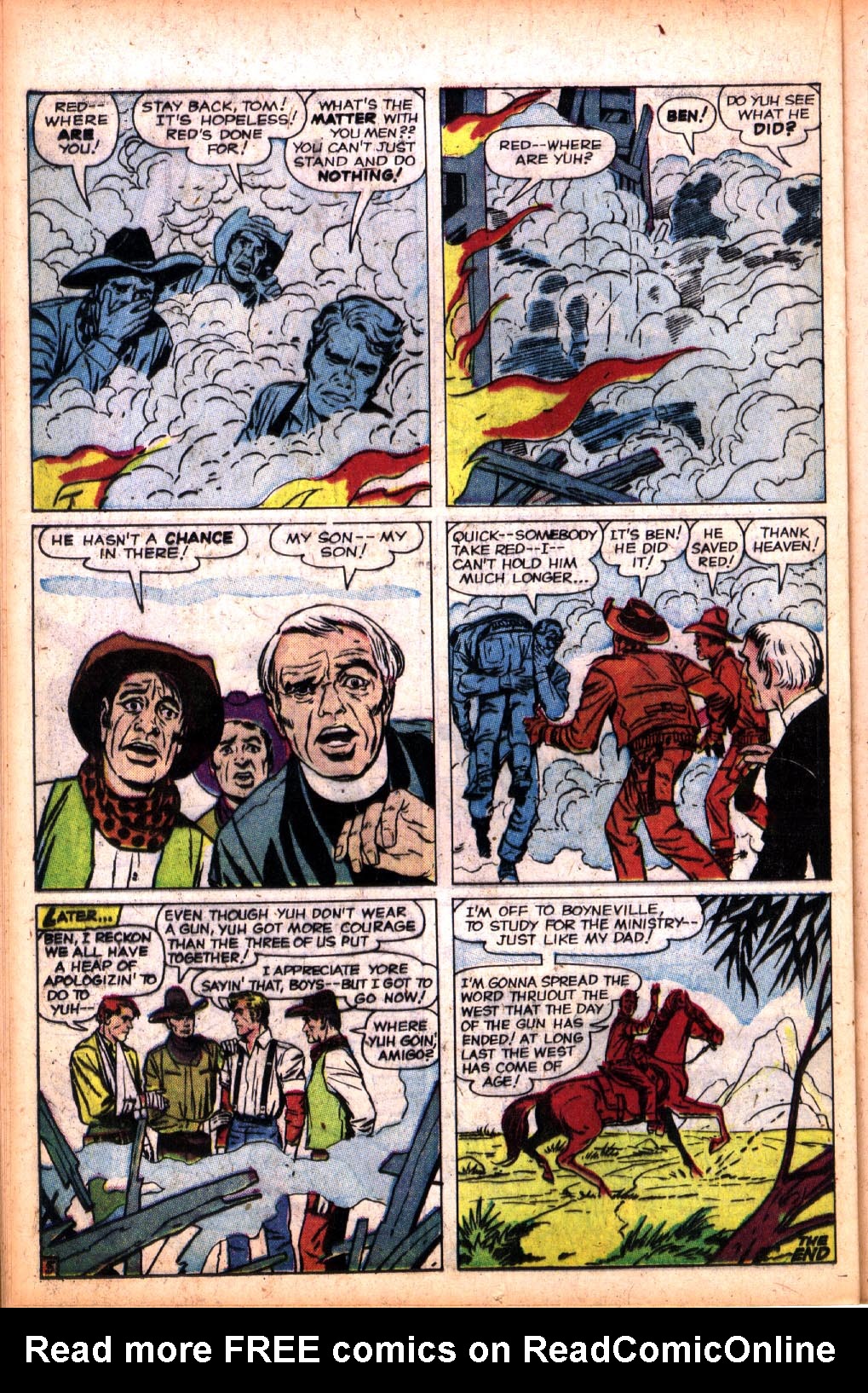 Read online Kid Colt Outlaw comic -  Issue #95 - 24