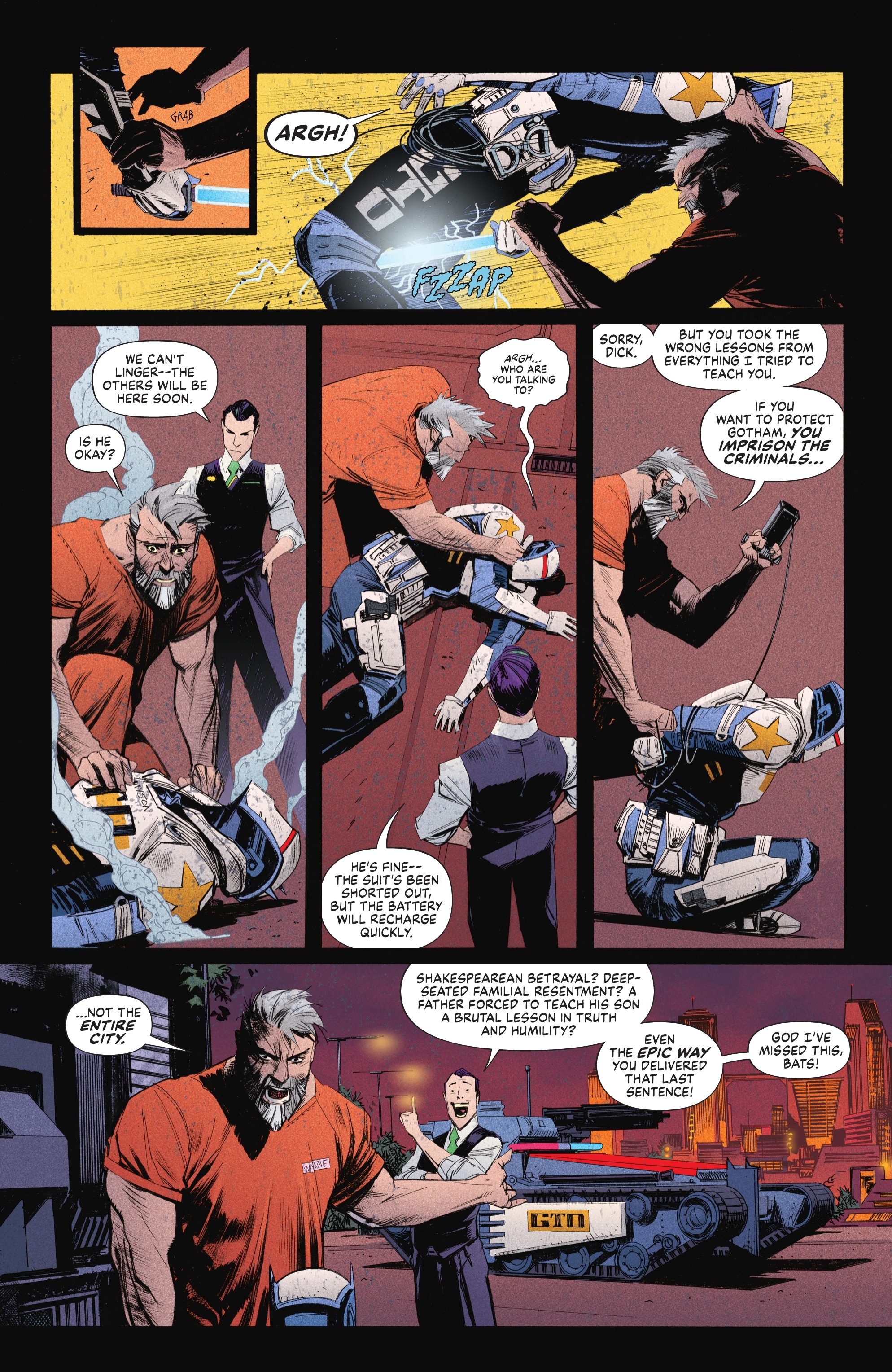 Read online Batman: Beyond the White Knight comic -  Issue #2 - 16