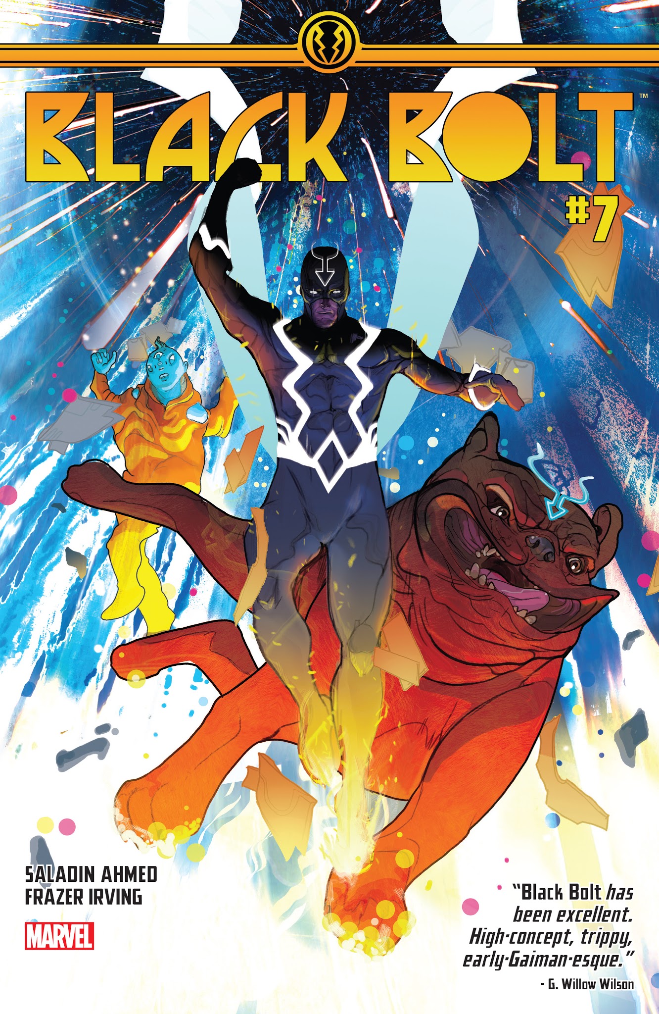 Read online Black Bolt comic -  Issue #7 - 1