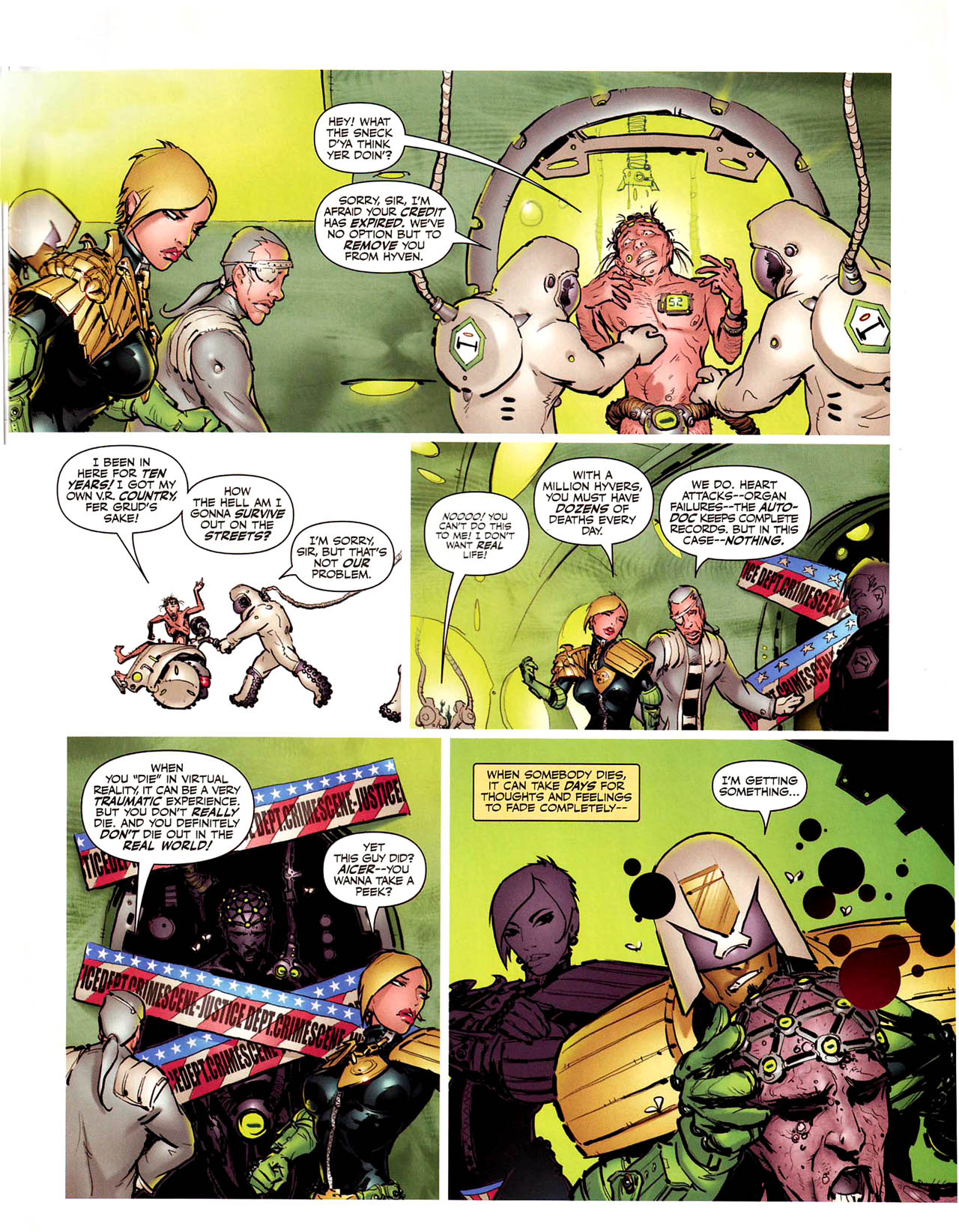 Read online Judge Dredd Megazine (Vol. 5) comic -  Issue #272 - 61