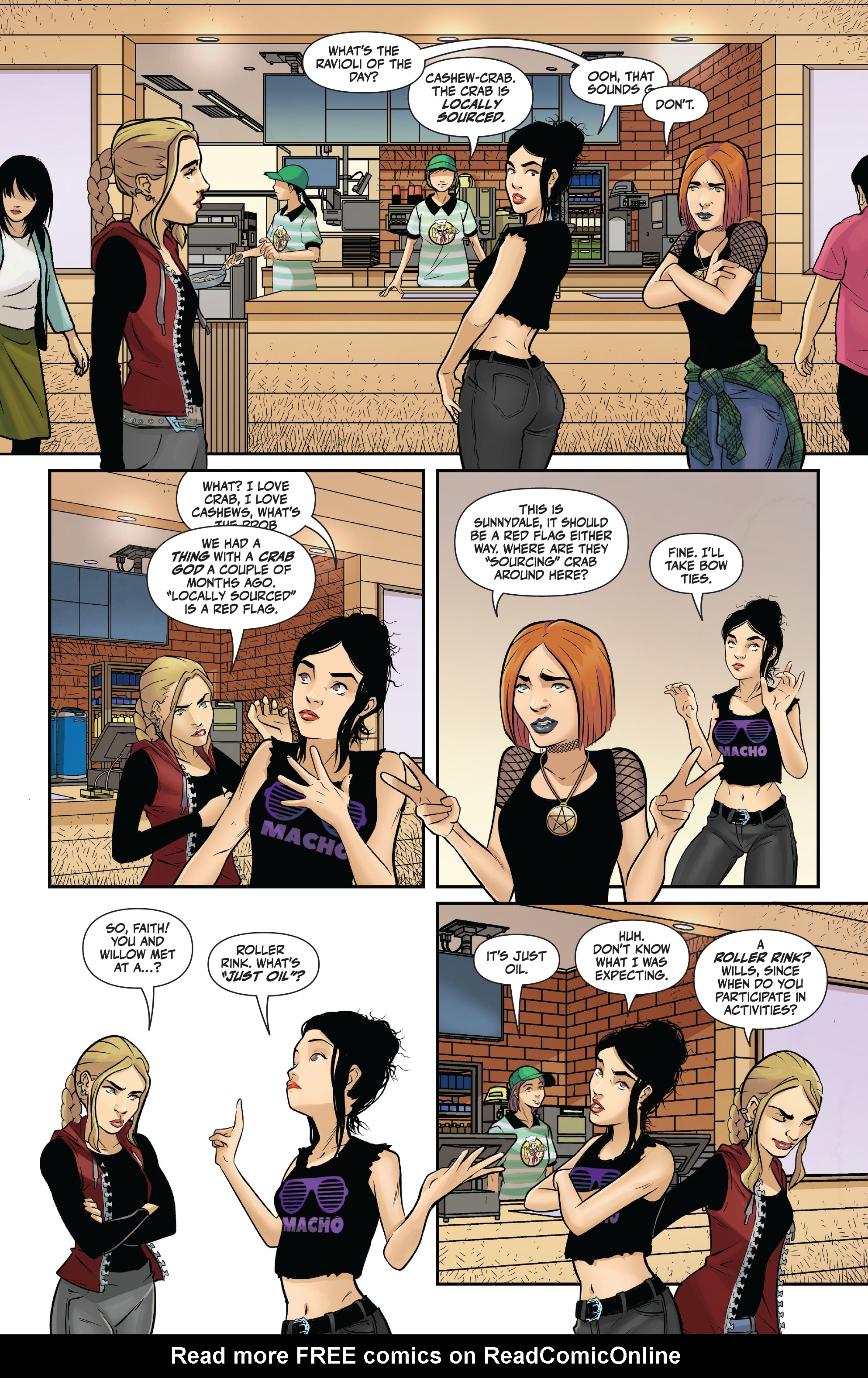 Read online The Vampire Slayer comic -  Issue #4 - 5