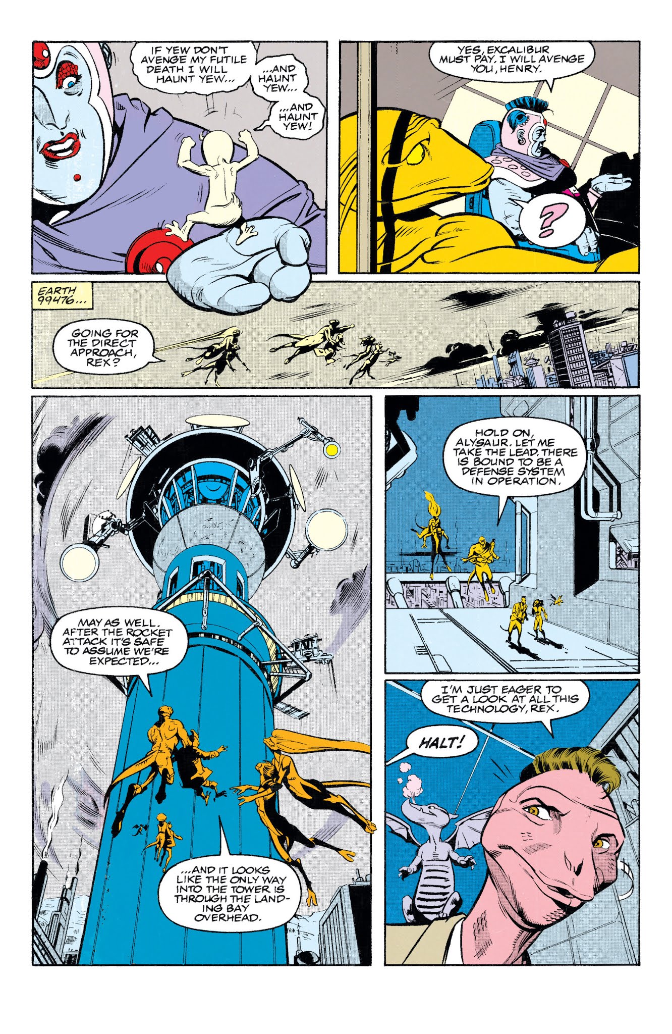 Read online Excalibur Visionaries: Alan Davis comic -  Issue # TPB 2 (Part 1) - 14