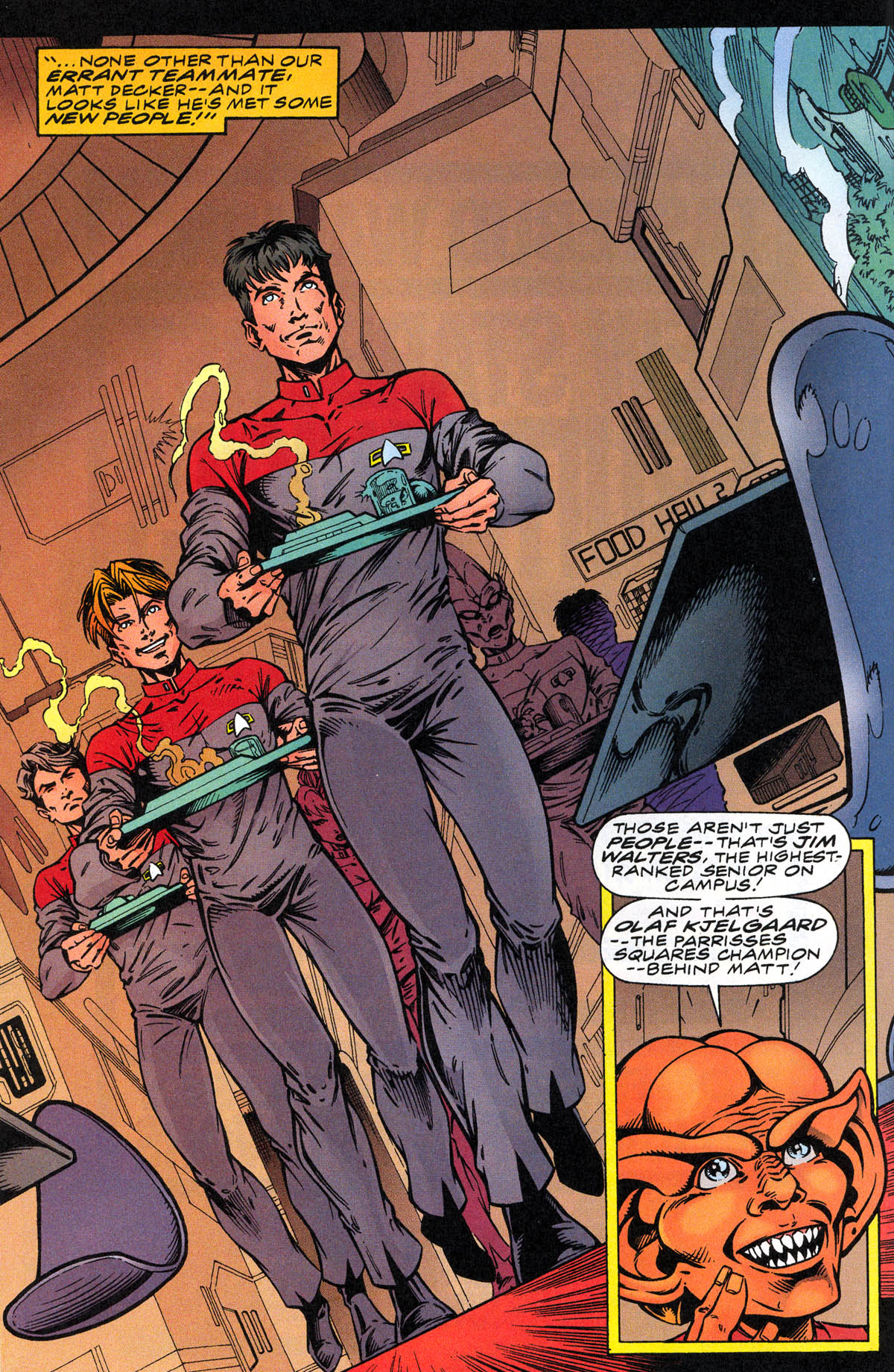 Read online Star Trek: Starfleet Academy (1996) comic -  Issue #3 - 8