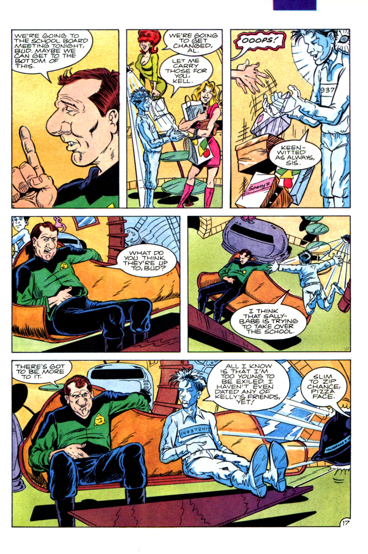 Read online Married... with Children: 2099 comic -  Issue #1 - 22