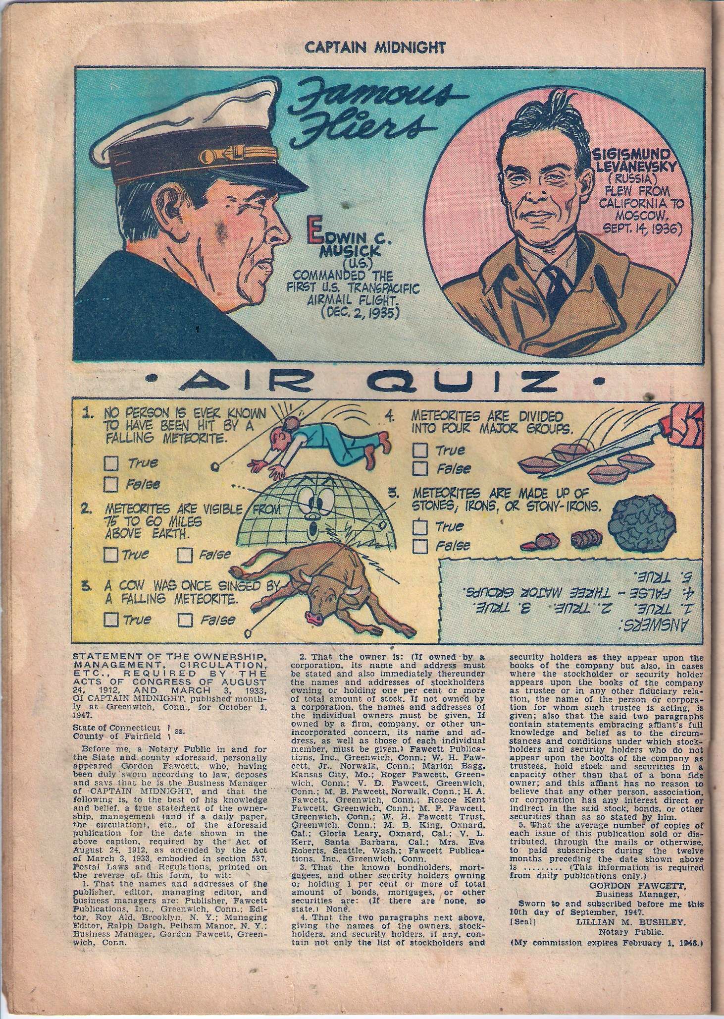 Read online Captain Midnight (1942) comic -  Issue #59 - 19