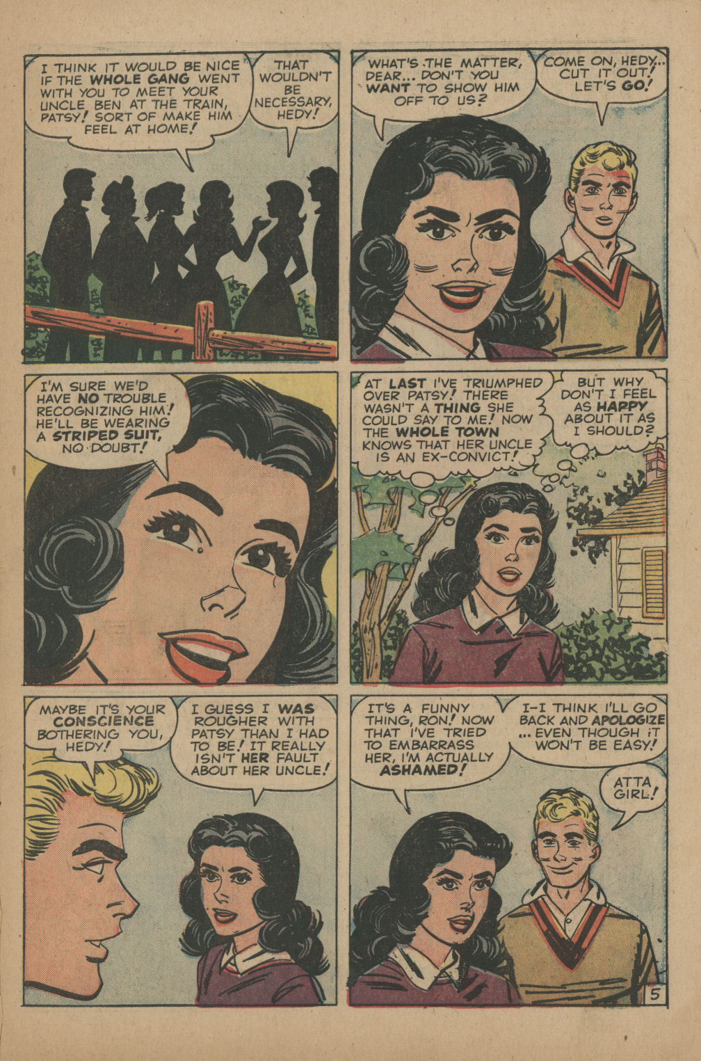 Read online Patsy Walker comic -  Issue #86 - 7