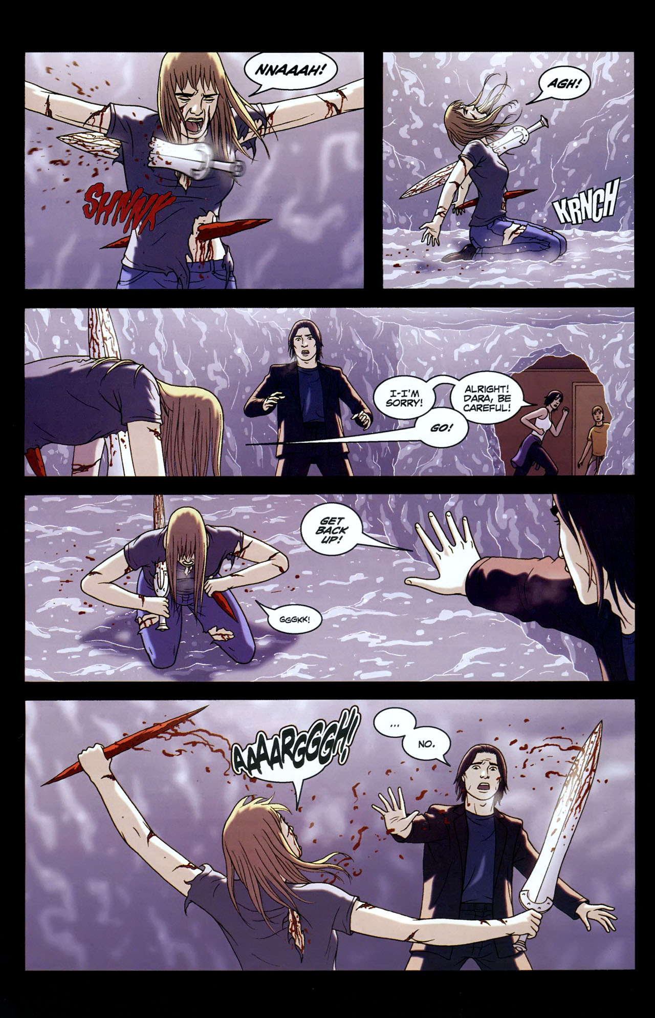 Read online The Sword comic -  Issue #9 - 22