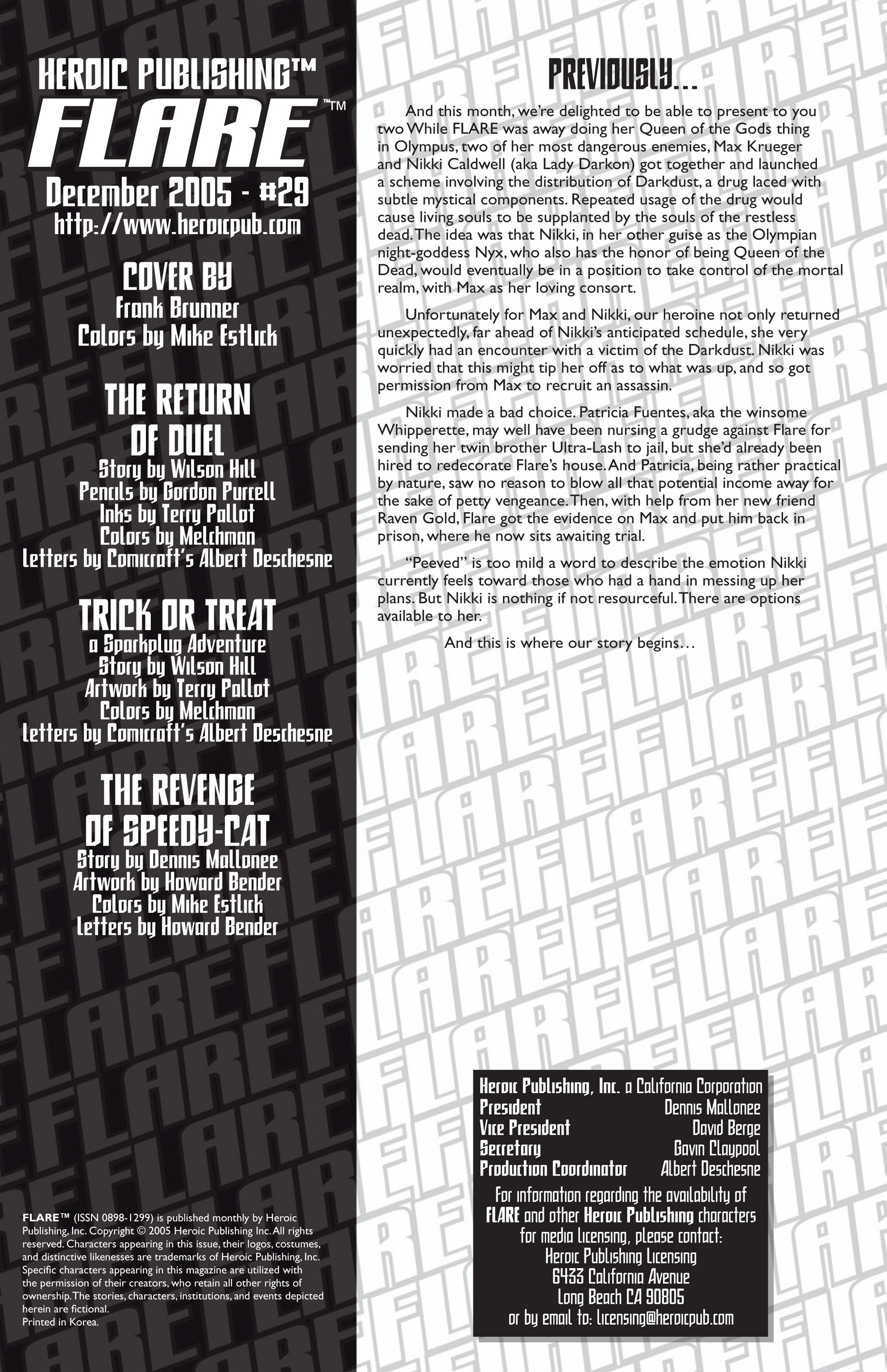 Read online Flare (2004) comic -  Issue #29 - 2