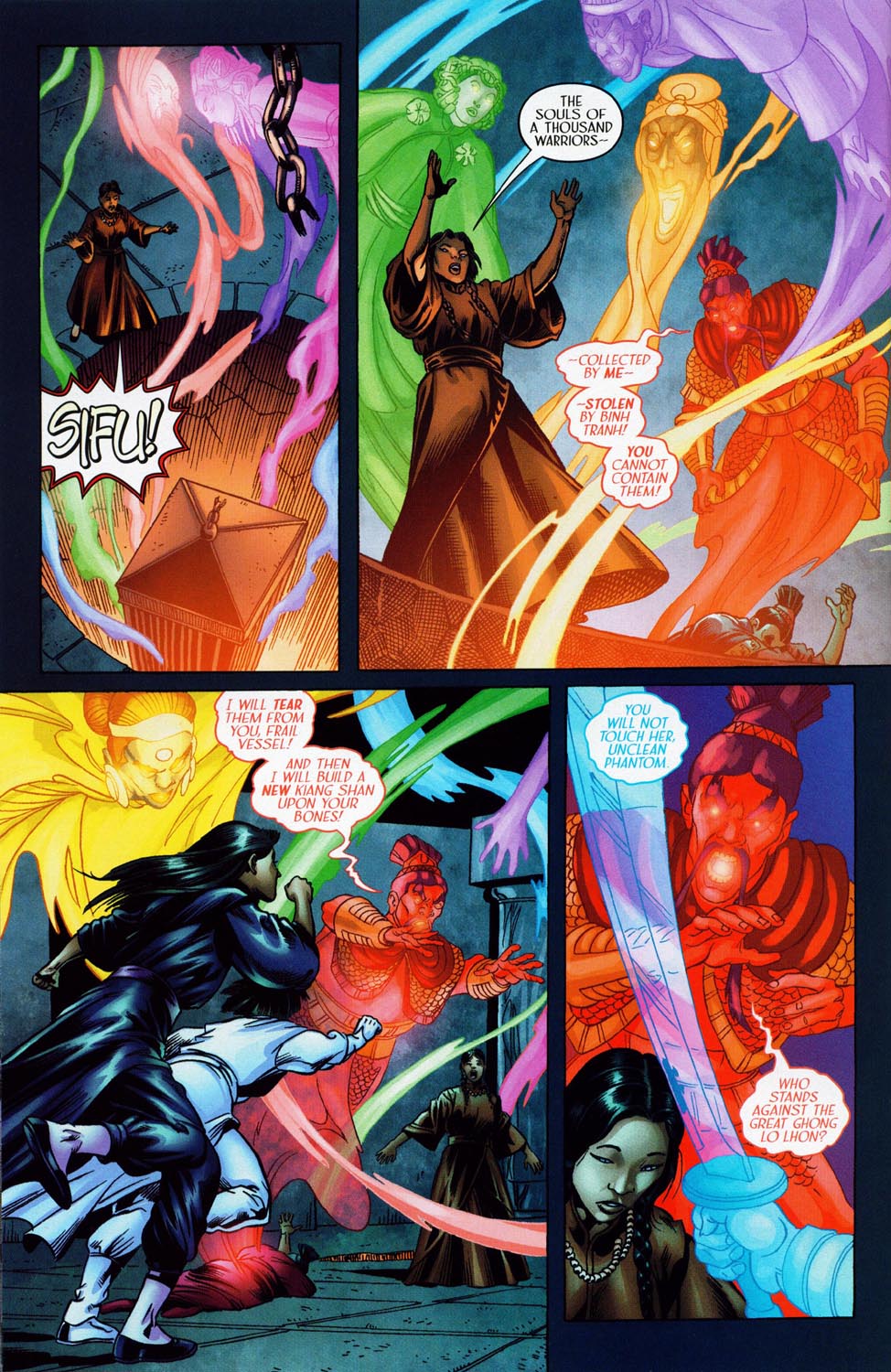 Read online Silken Ghost comic -  Issue #5 - 19