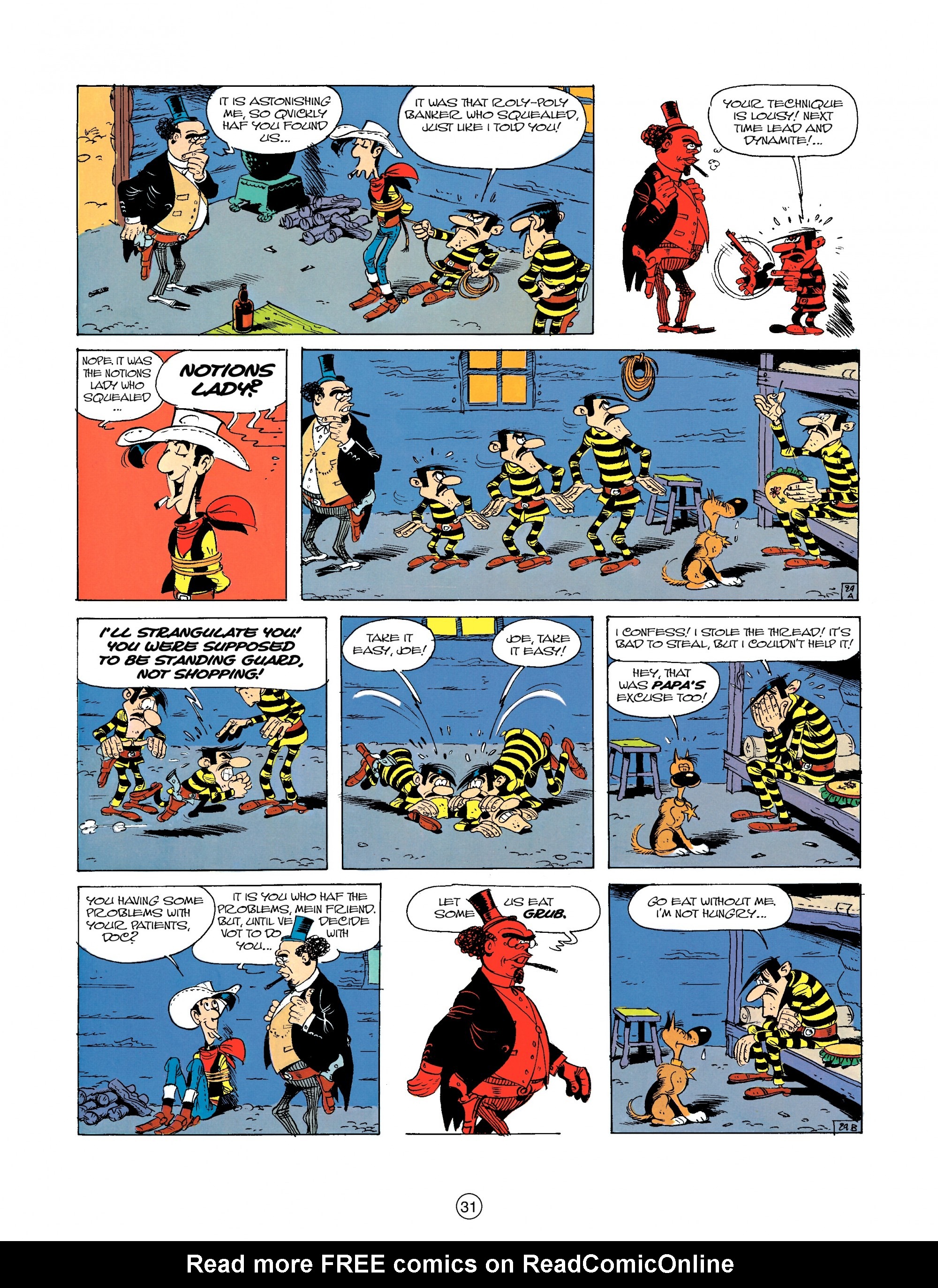 Read online A Lucky Luke Adventure comic -  Issue #23 - 31