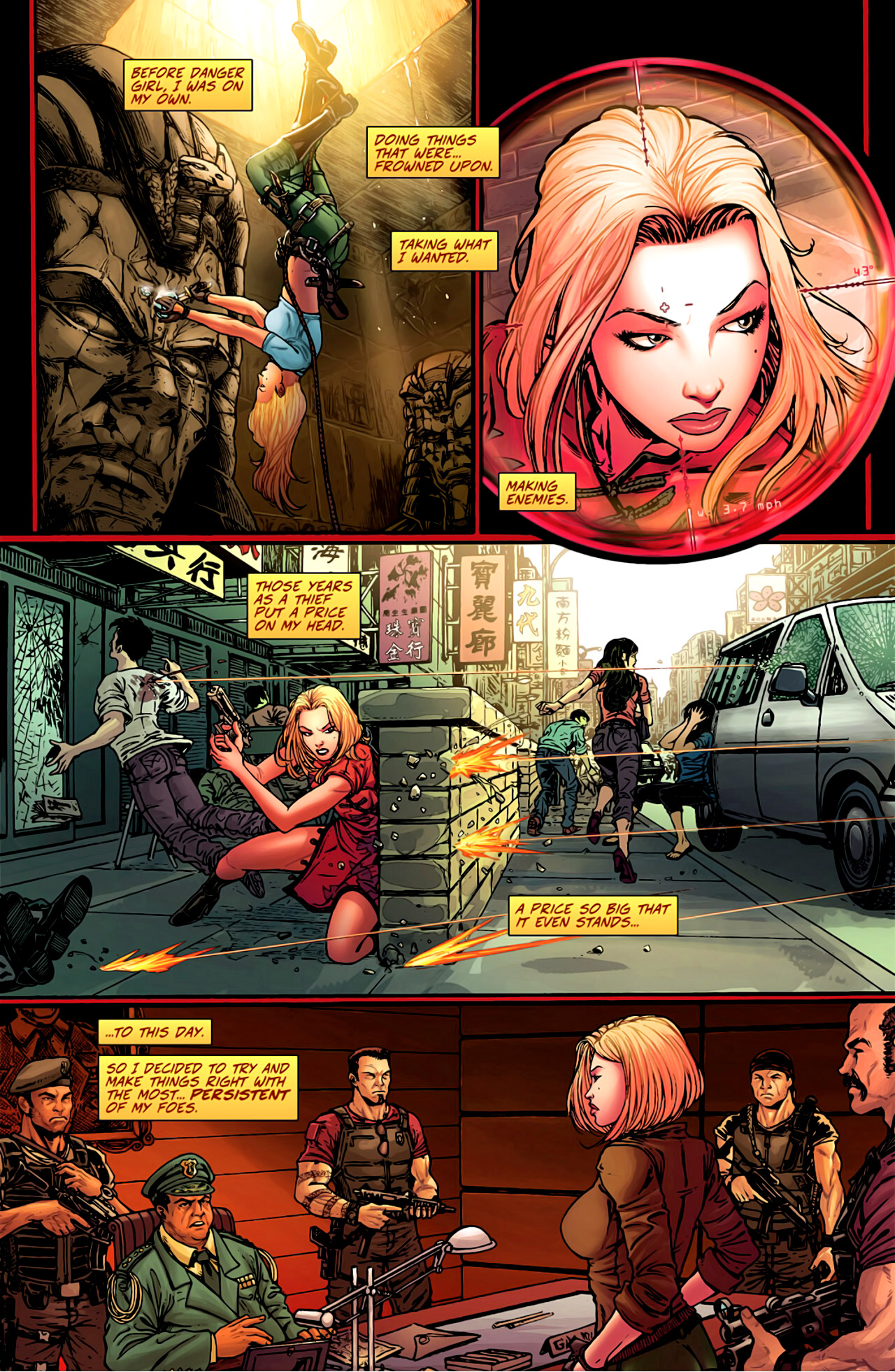 Read online Danger Girl and the Army of Darkness comic -  Issue #1 - 6