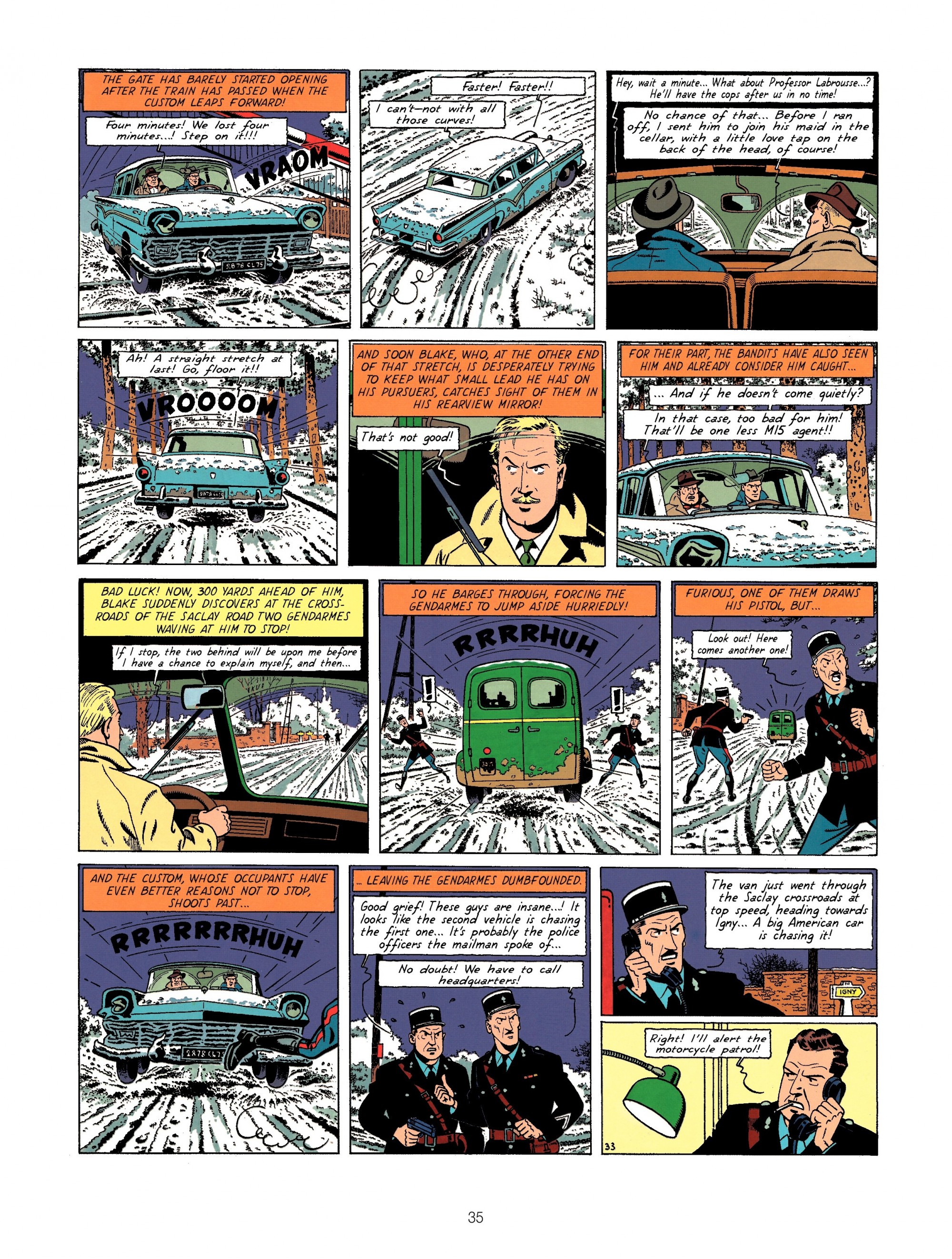 Read online Blake & Mortimer comic -  Issue #6 - 35