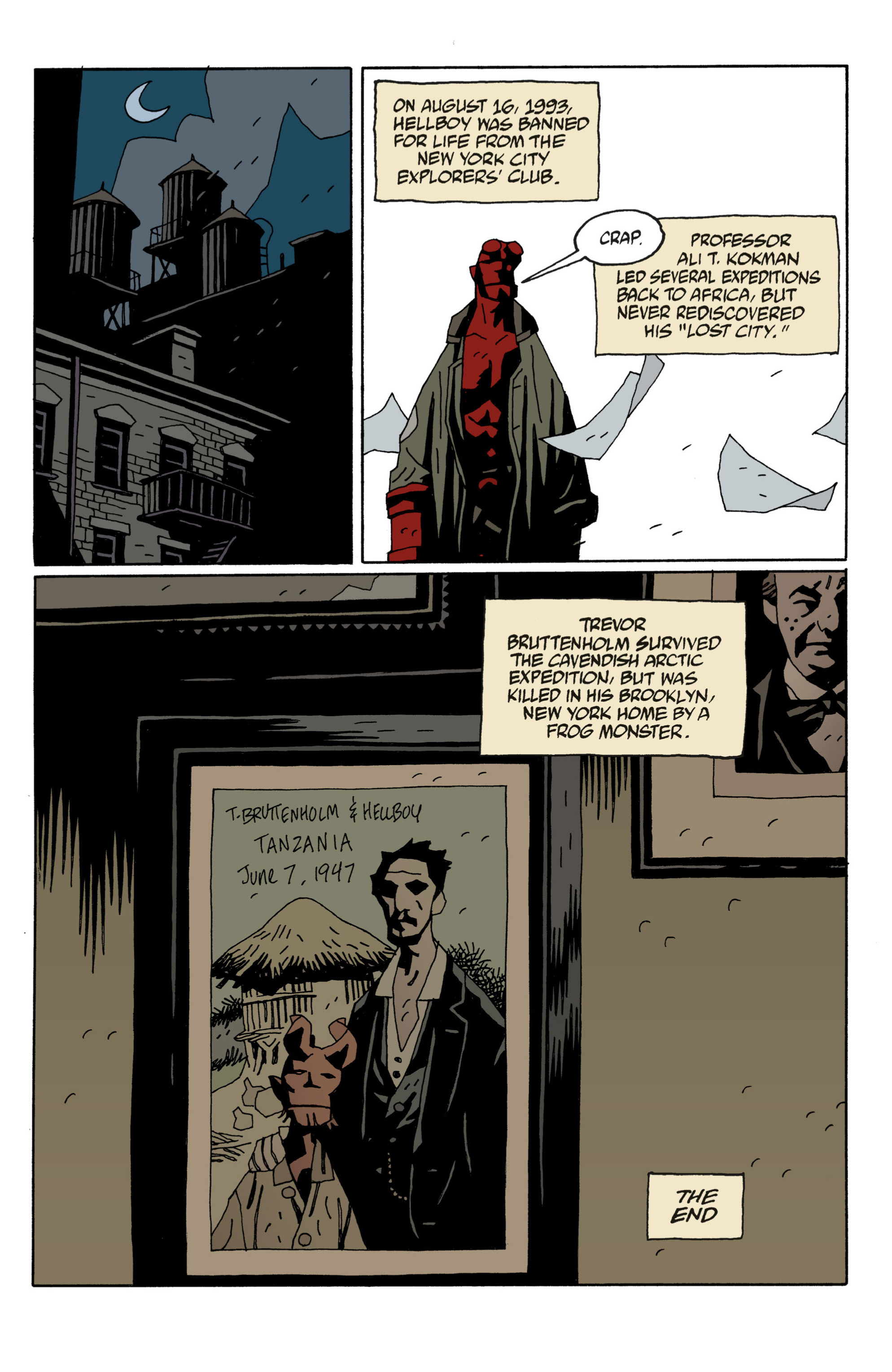 Read online Hellboy comic -  Issue #7 - 132