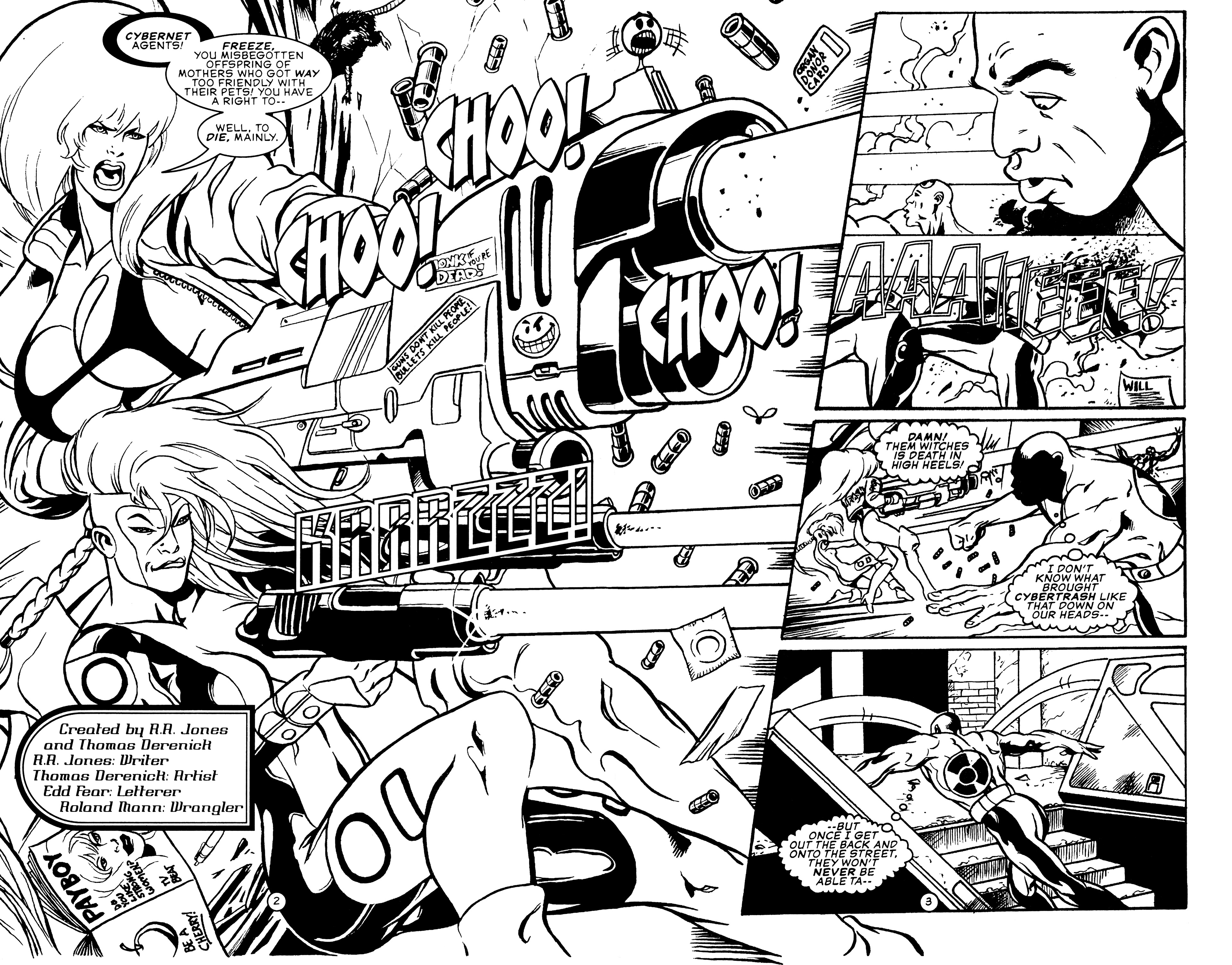 Read online Cybertrash and the Dog comic -  Issue # Full - 4