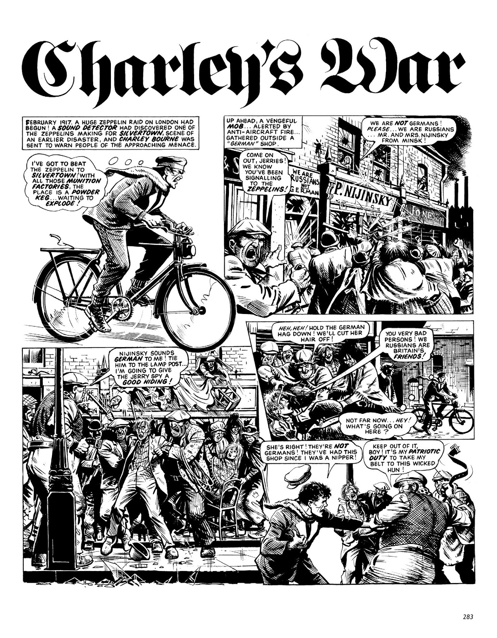 Read online Charley's War: The Definitive Collection comic -  Issue # TPB - 283