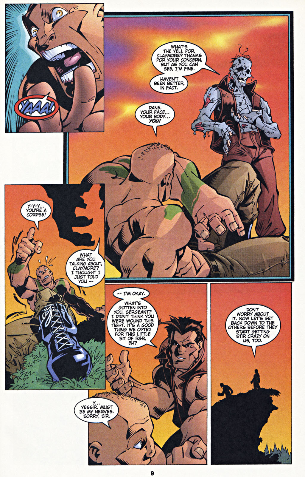 Read online Wetworks comic -  Issue #21 - 10