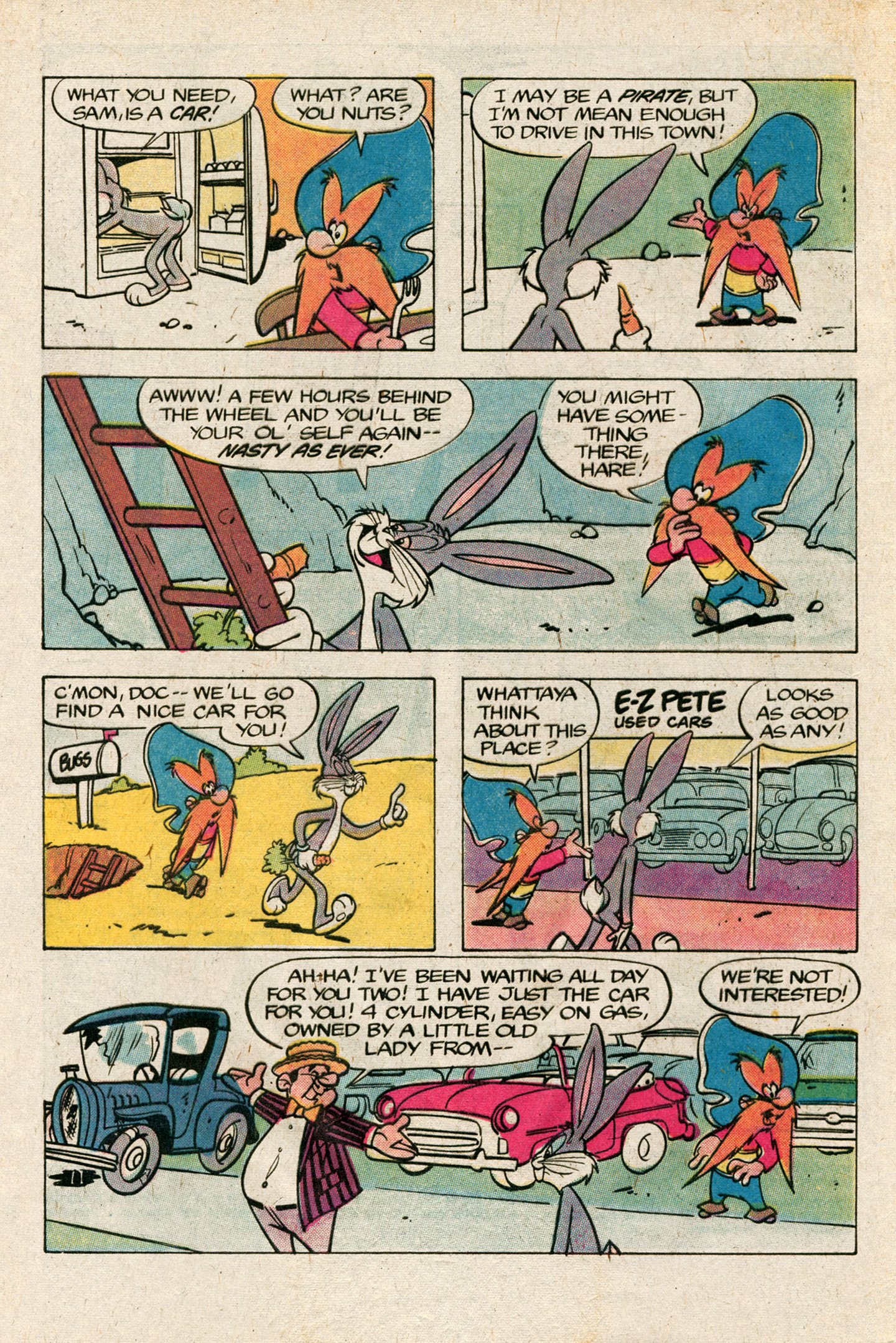 Read online Yosemite Sam and Bugs Bunny comic -  Issue #47 - 4