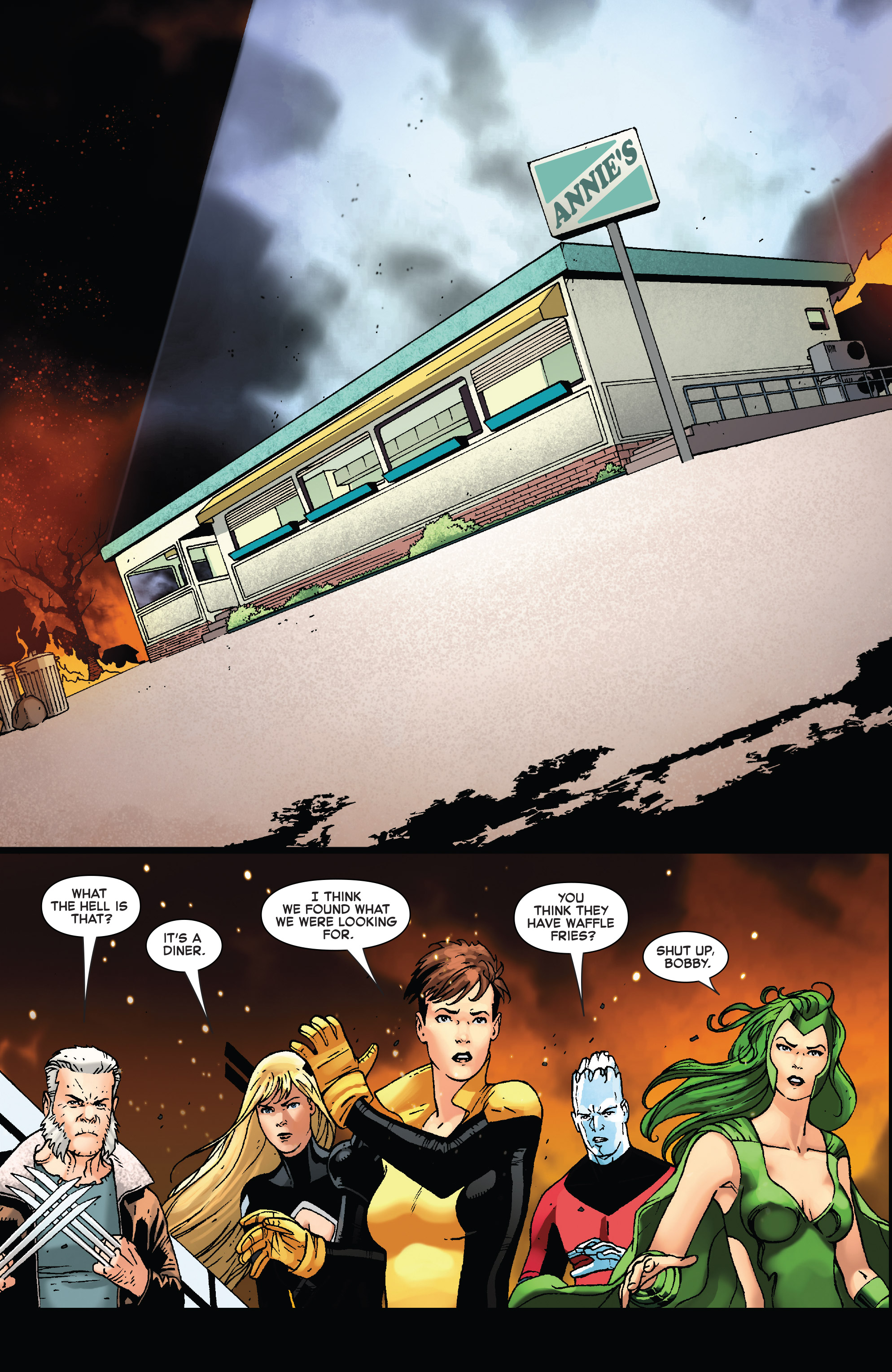 Read online Phoenix Resurrection: The Return of Jean Grey comic -  Issue #4 - 12