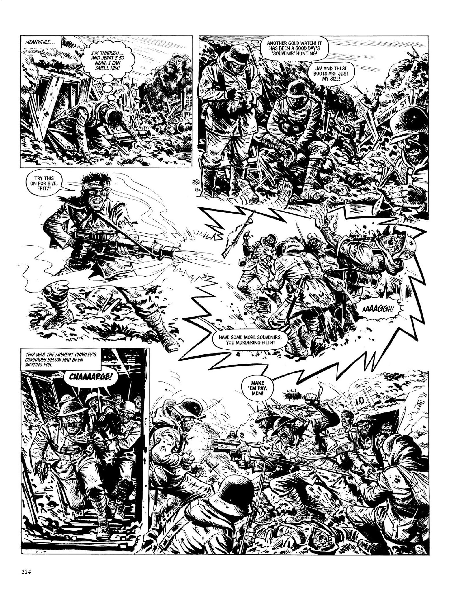 Read online Charley's War: The Definitive Collection comic -  Issue # TPB - 224