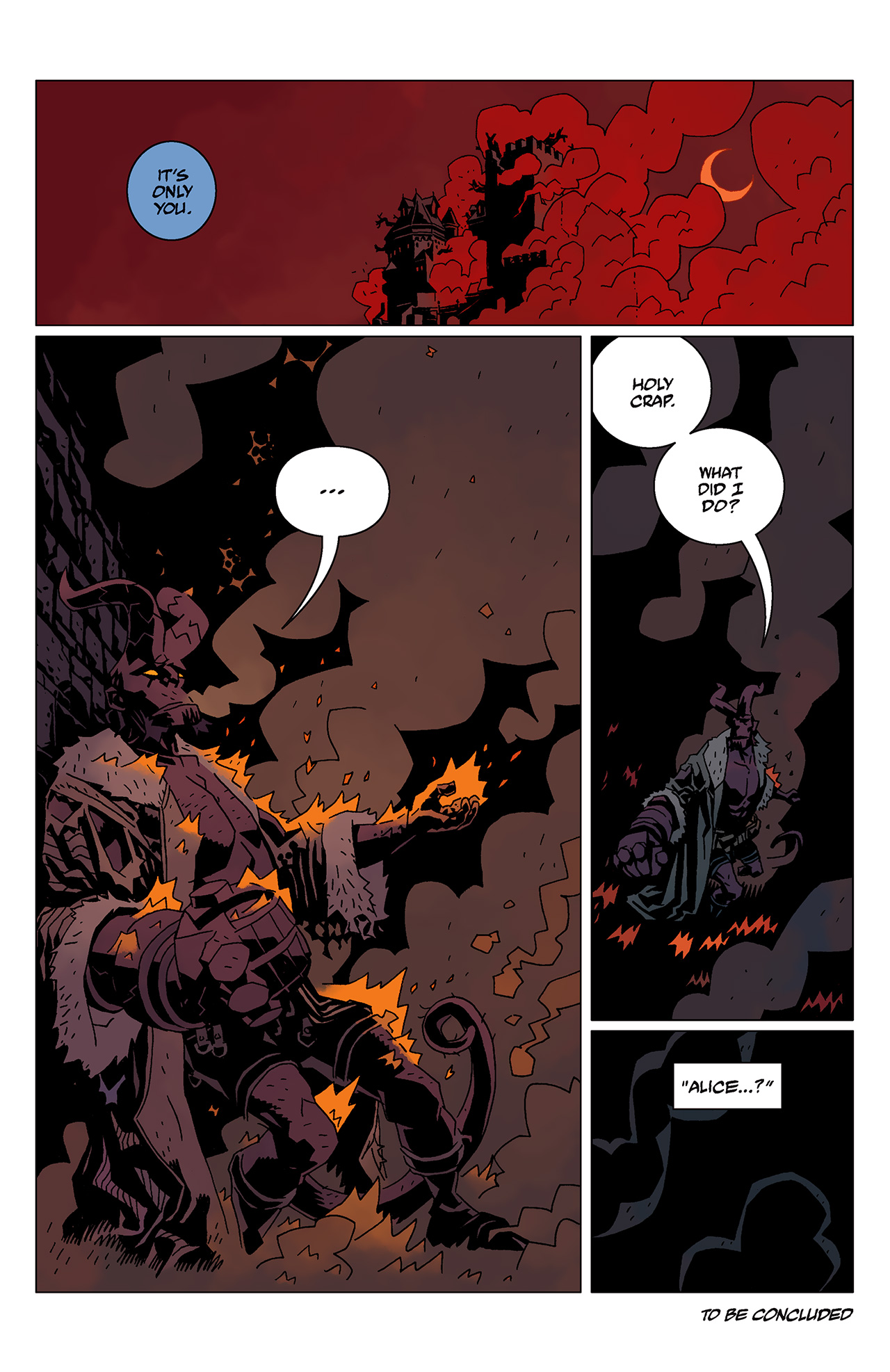 Read online Hellboy: The Wild Hunt comic -  Issue #7 - 20