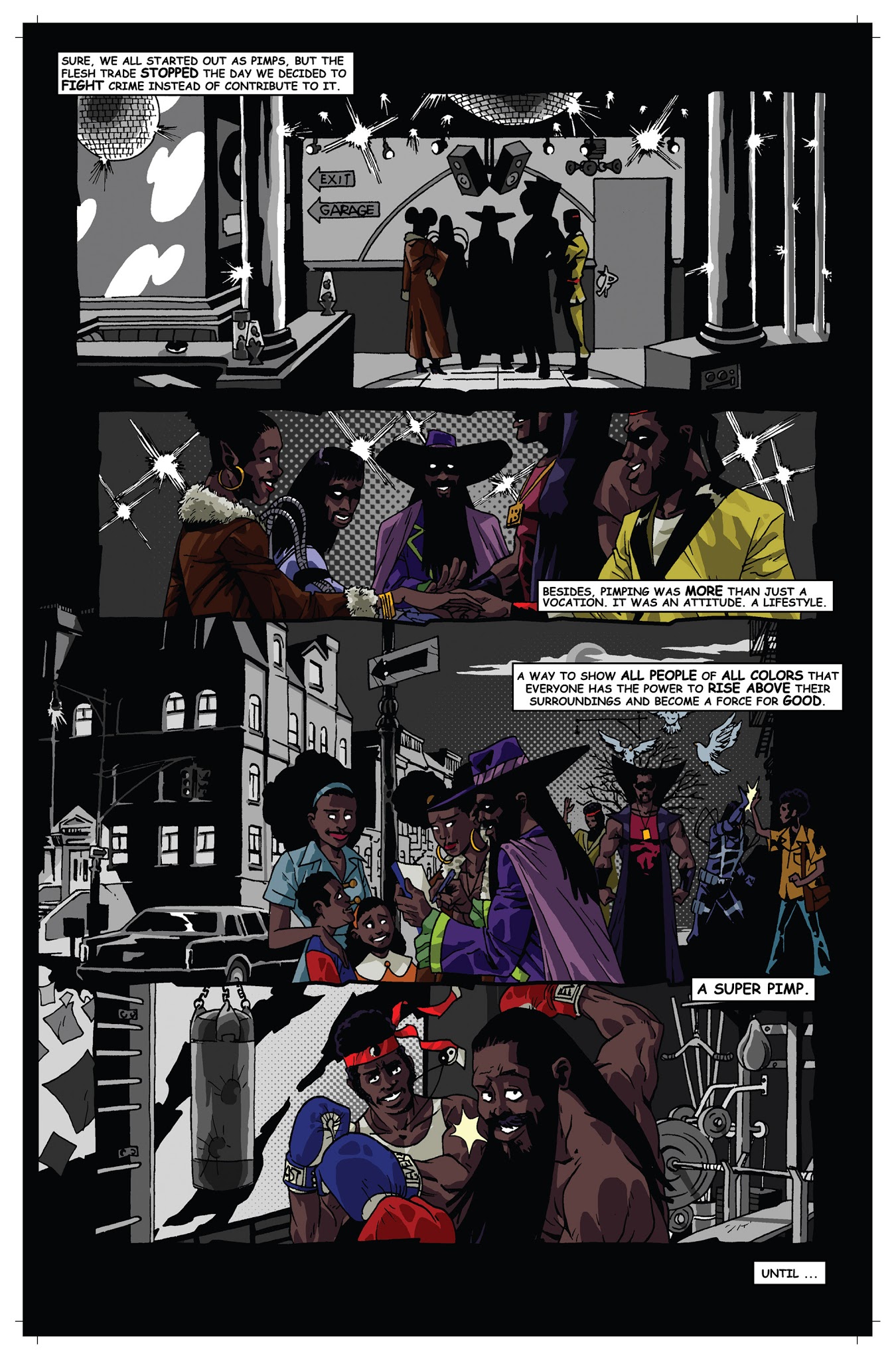 Read online Return of the Super Pimps comic -  Issue #4 - 13