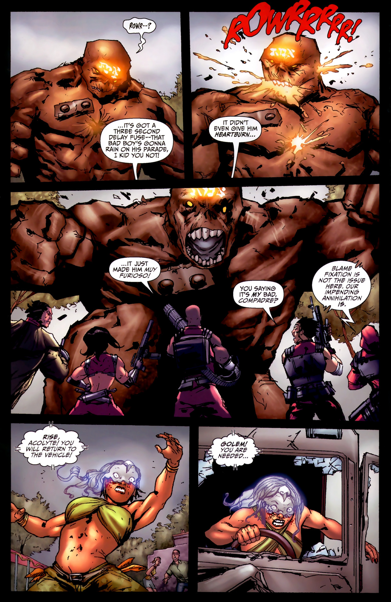 Read online Spooks: Omega Team comic -  Issue #4 - 10