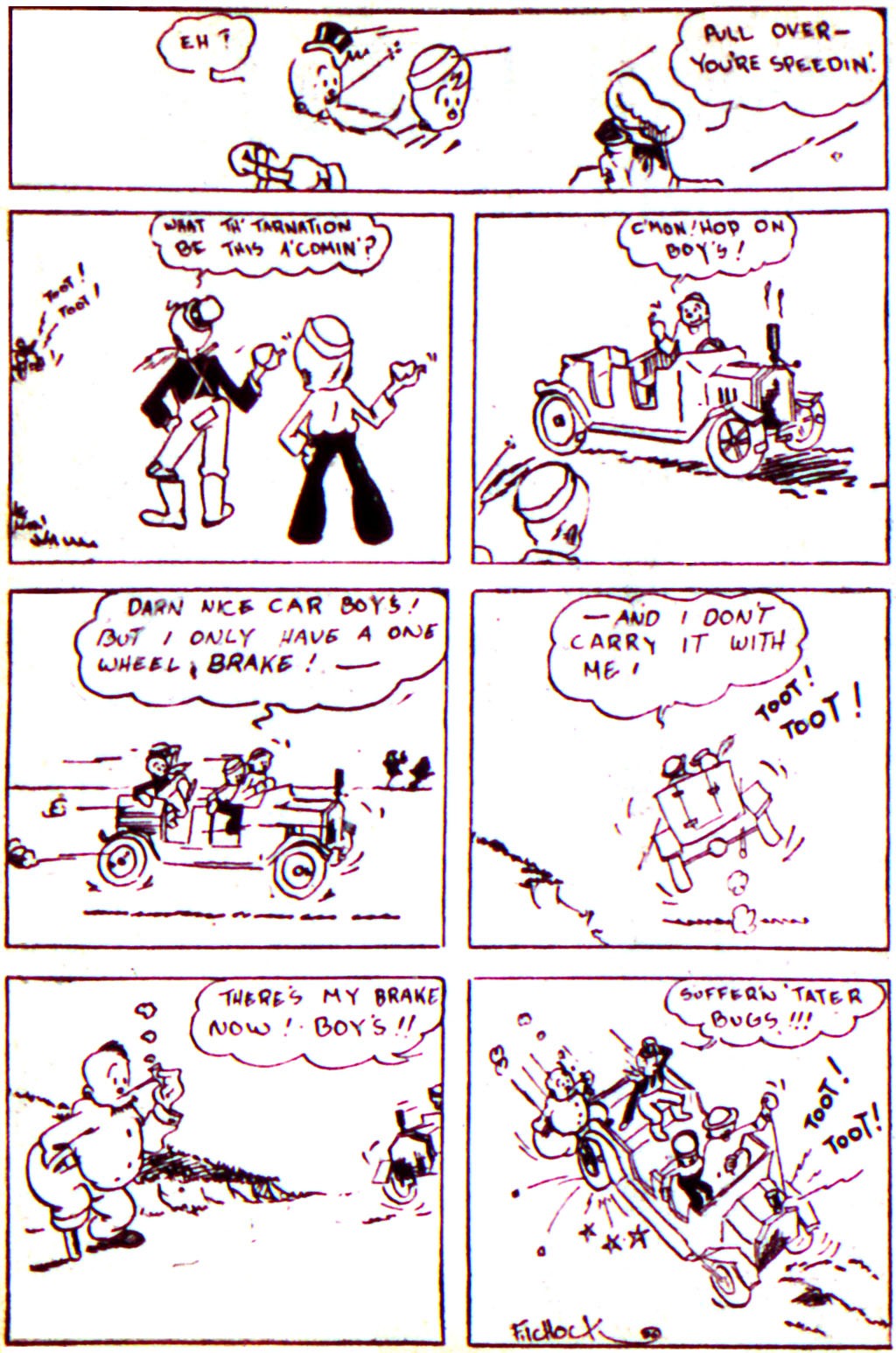 Read online Funny Pages comic -  Issue #4 - 9