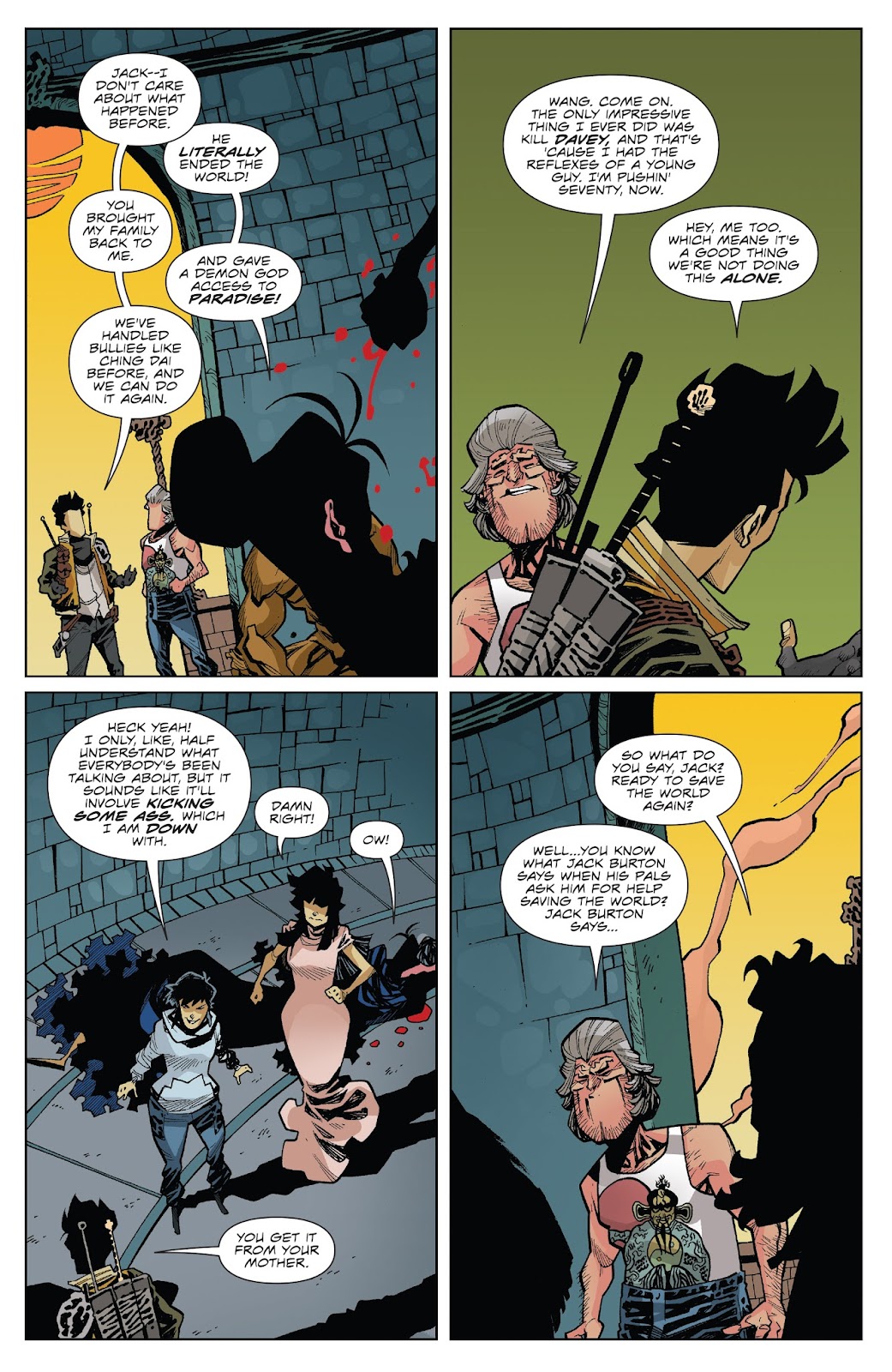 Big Trouble in Little China: Old Man Jack issue 8 - Page 23