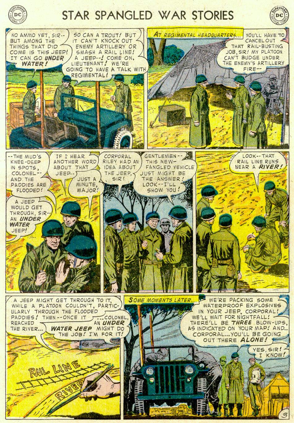 Read online Star Spangled War Stories (1952) comic -  Issue #6 - 5