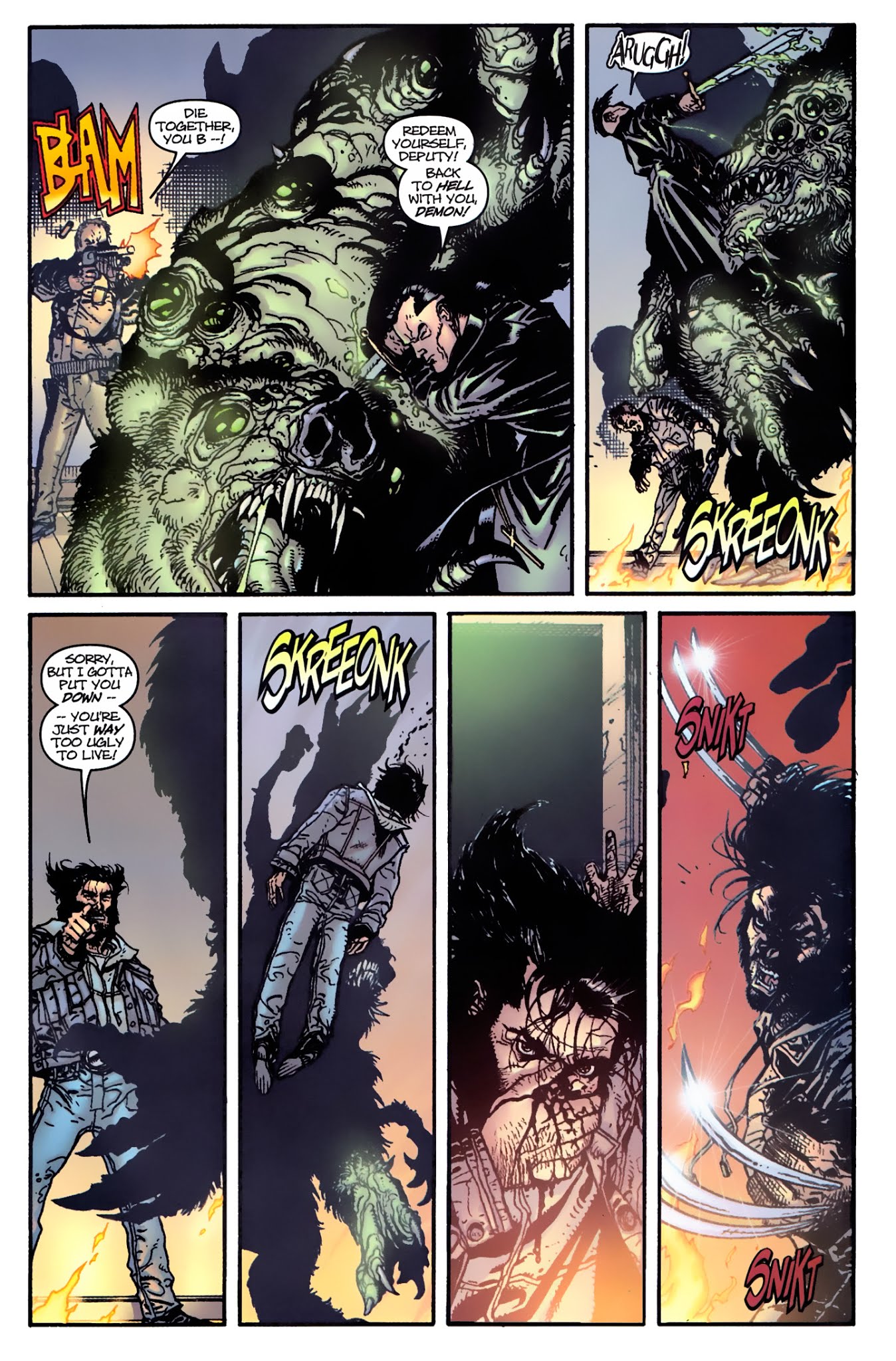 Read online Wolverine (1988) comic -  Issue # Annual '01 - 38